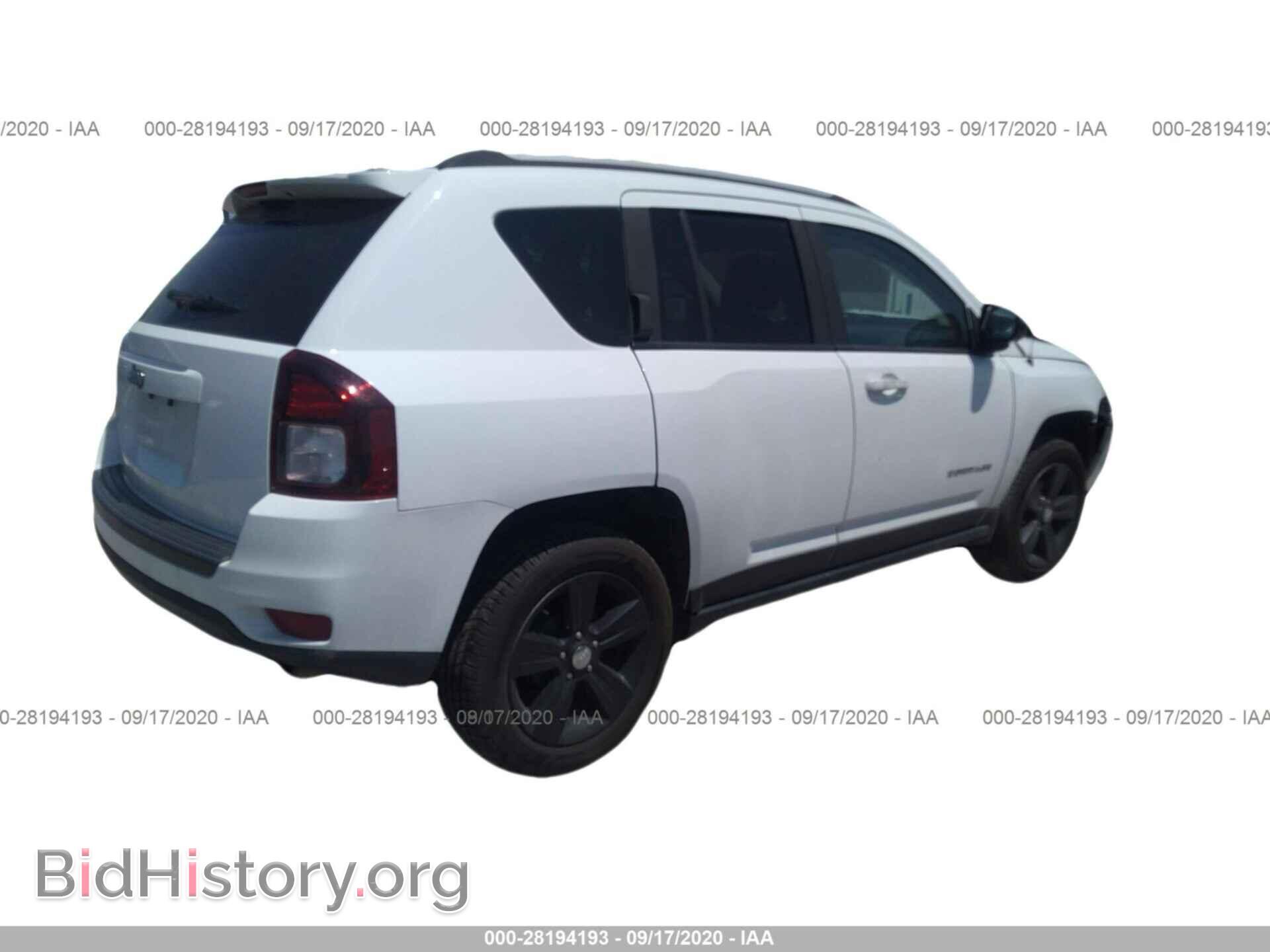 2016 JEEP COMPASS - VIN: 1C4NJCBA2GD611905 - Фото 4