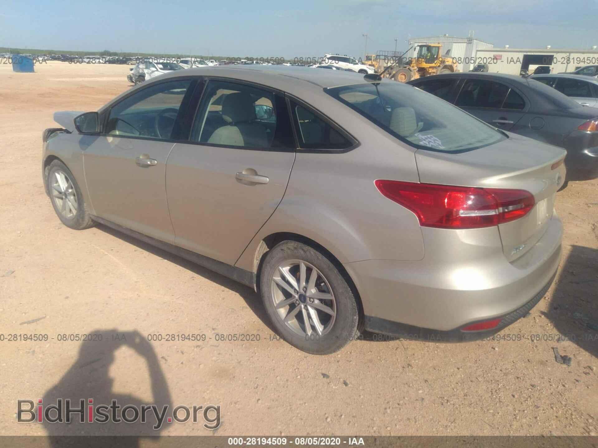 2018 FORD FOCUS - VIN: 1FADP3FE6JL210884 - Фото 3