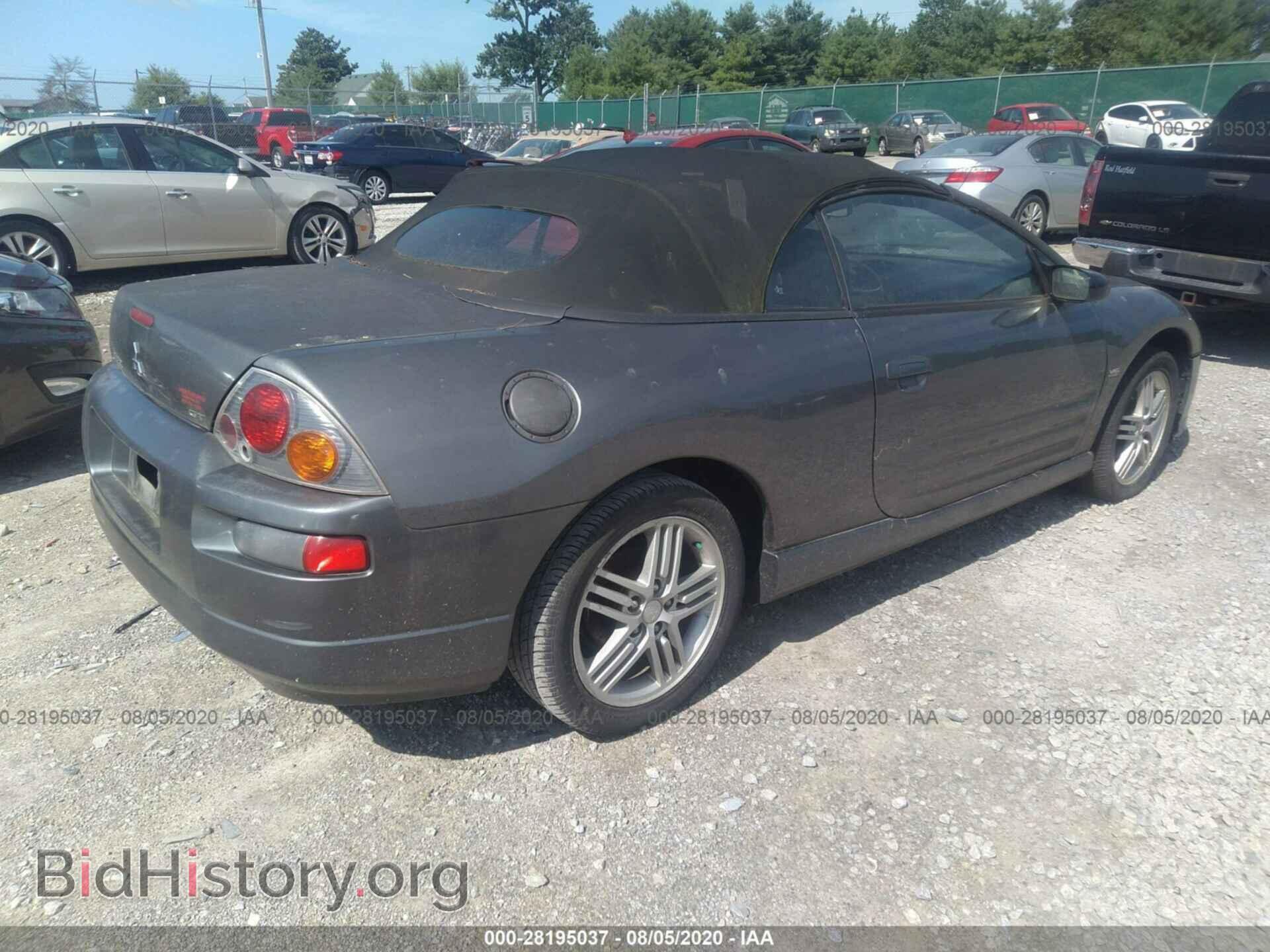 2004 MITSUBISHI ECLIPSE - VIN: 4A3AE55H14E048887 - Фото 4