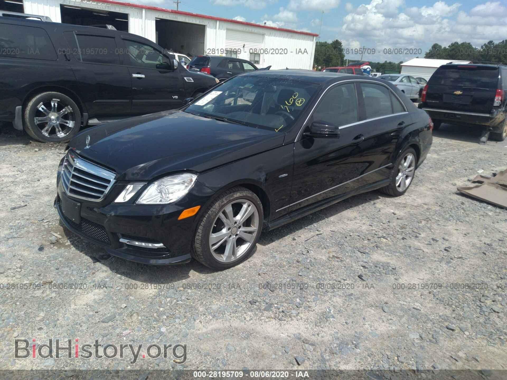 2012 MERCEDES-BENZ E-CLASS - VIN: WDDHF8JB6CA651850 - Фото 2