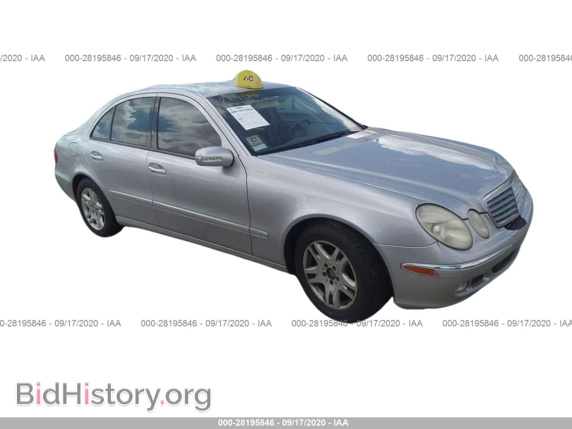 Фотография WDBUF65J73X100644 - MERCEDES-BENZ E-CLASS 2003