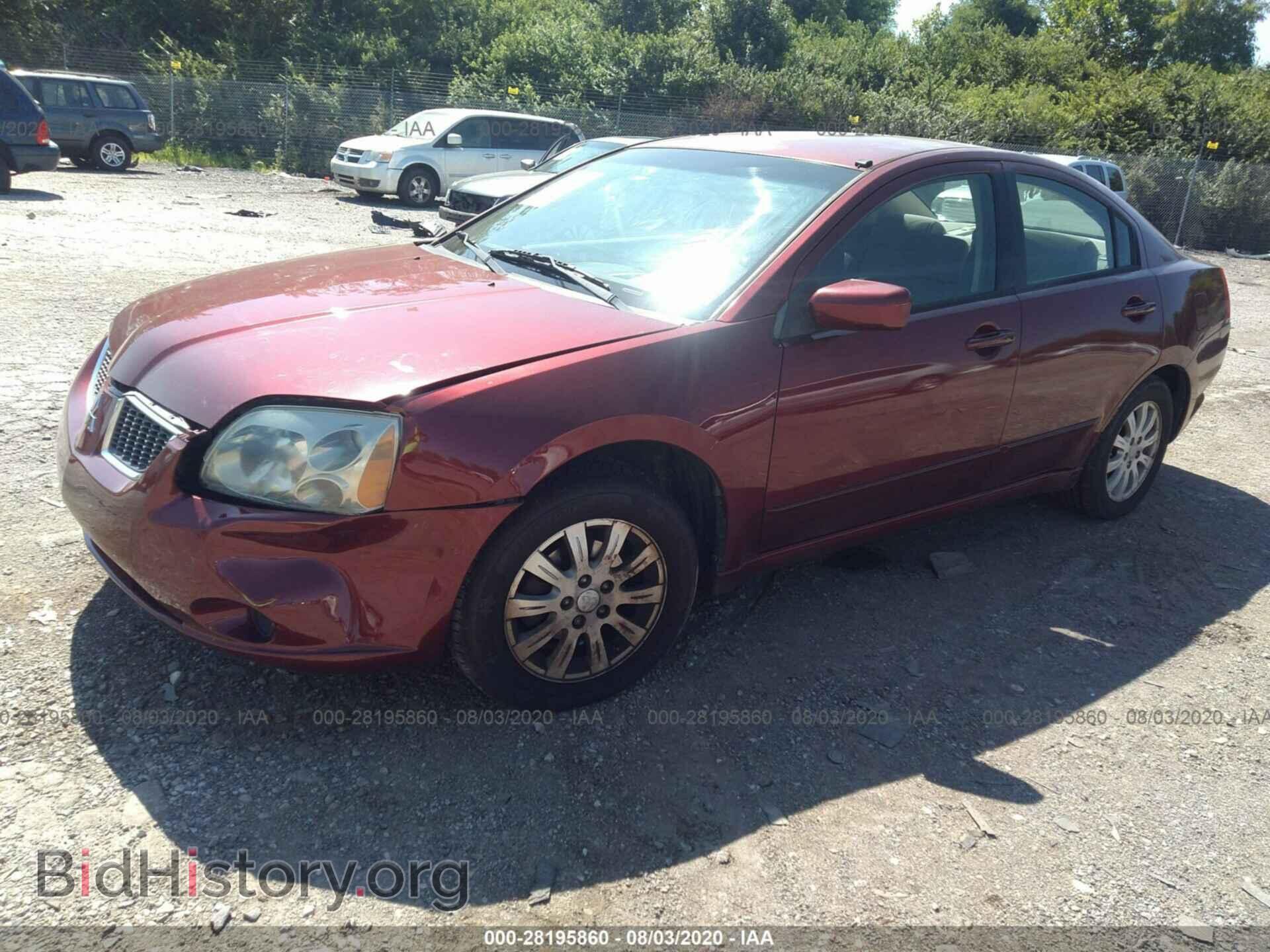 2006 MITSUBISHI GALANT - VIN: 4A3AB36F76E011579 - Фото 2