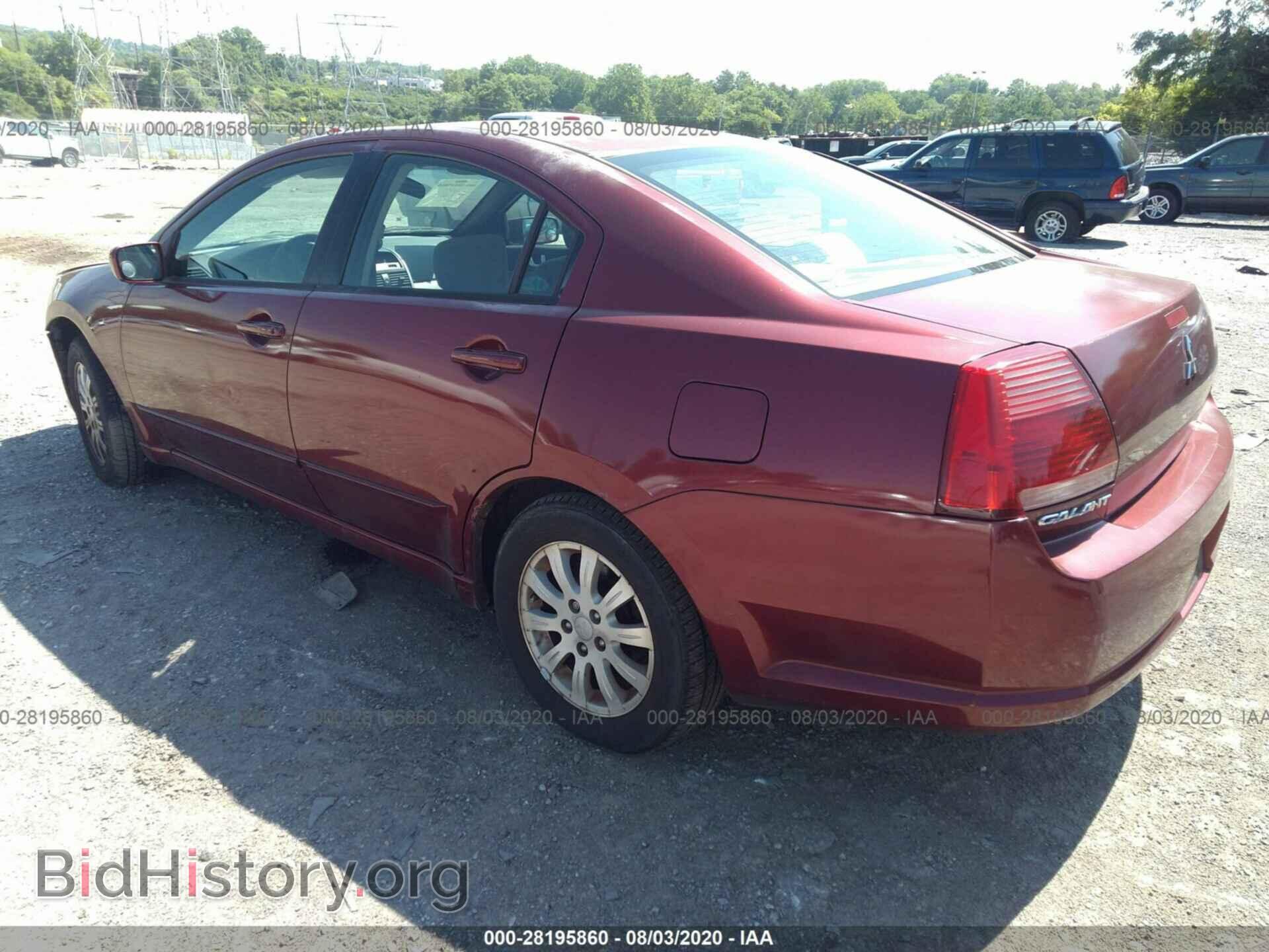 2006 MITSUBISHI GALANT - VIN: 4A3AB36F76E011579 - Фото 3