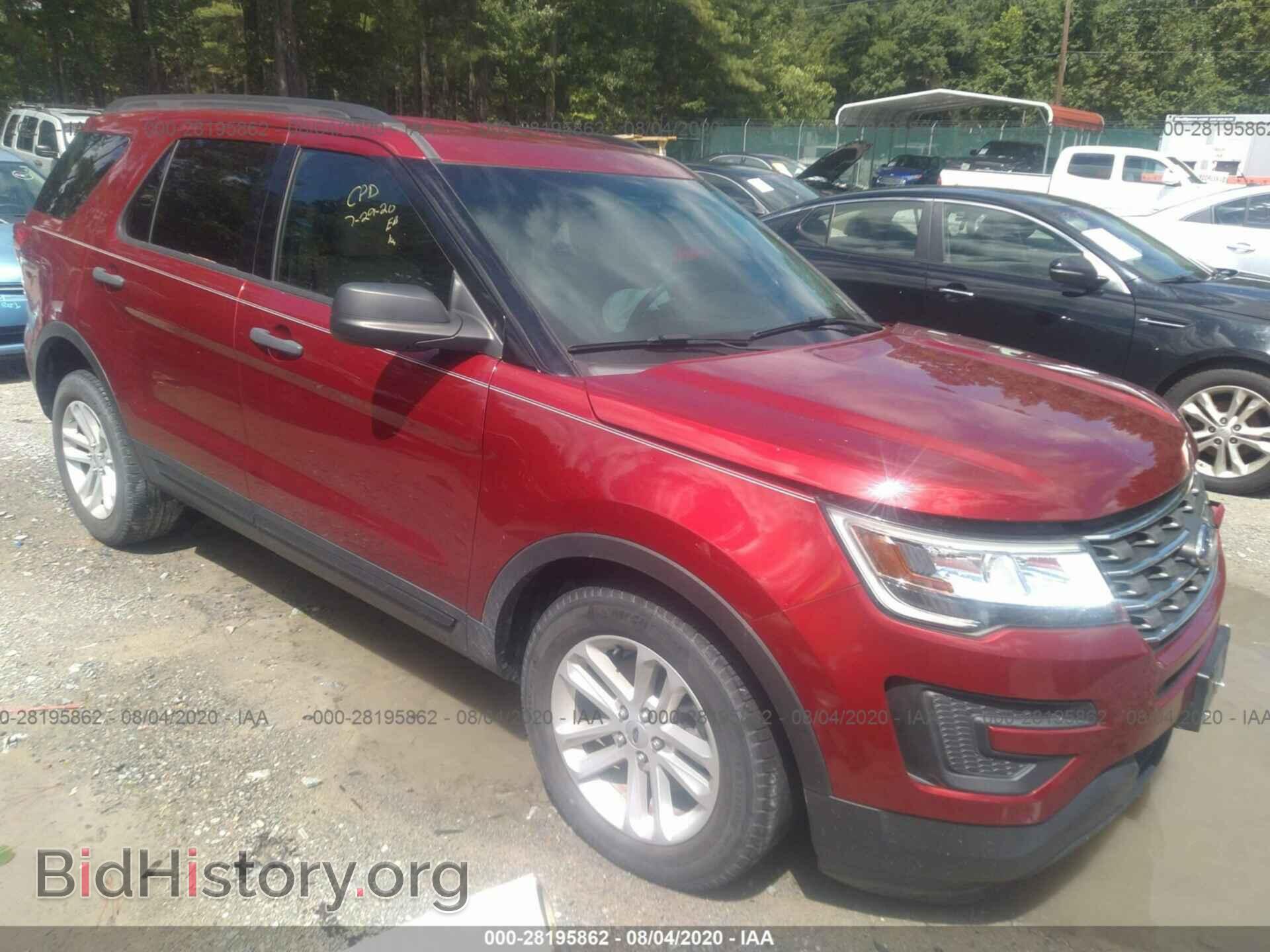 Photo 1FM5K7B86HGA08677 - FORD EXPLORER 2017
