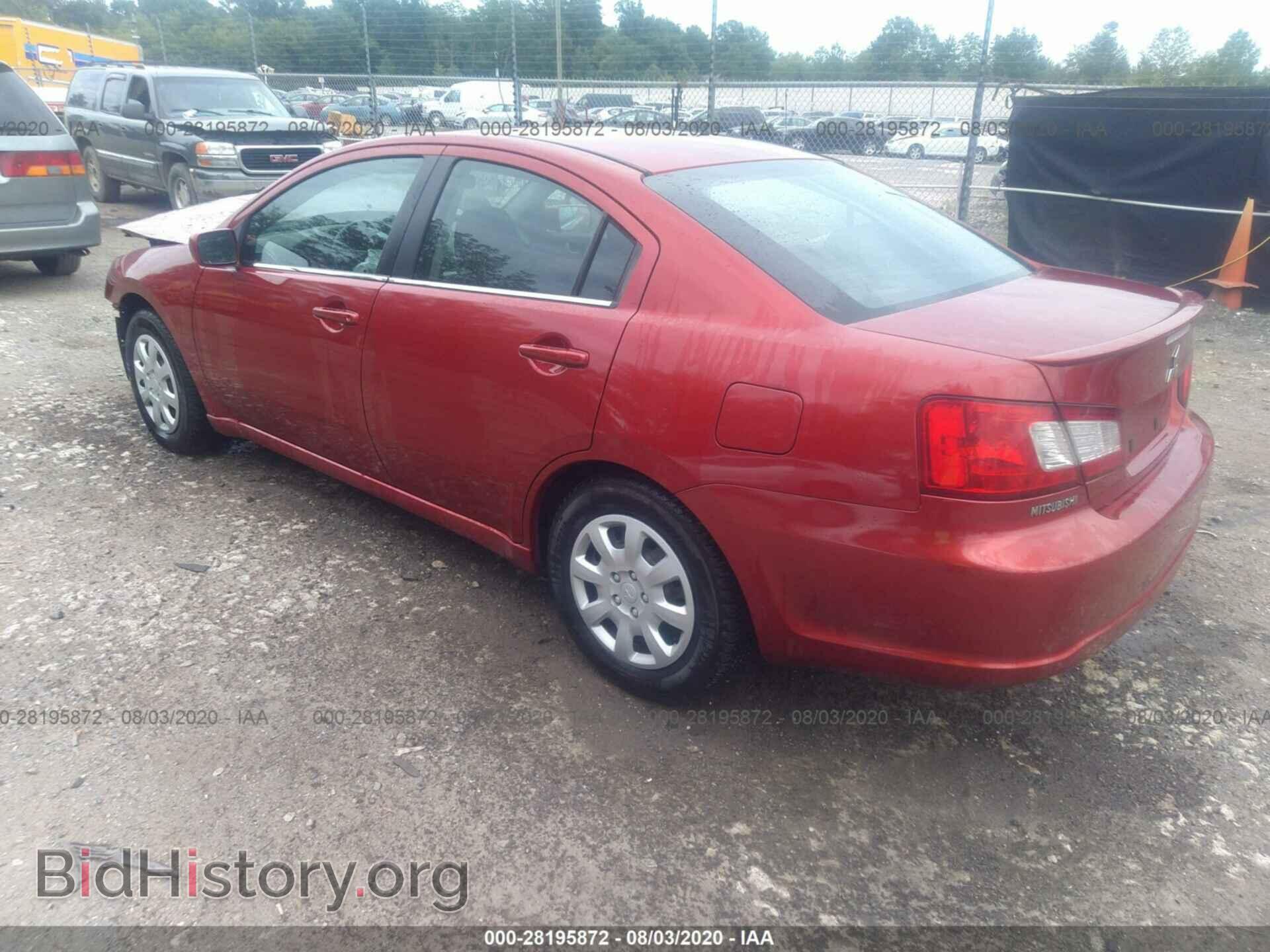 2012 MITSUBISHI GALANT - VIN: 4A32B3FF8CE025488 - Фото 3