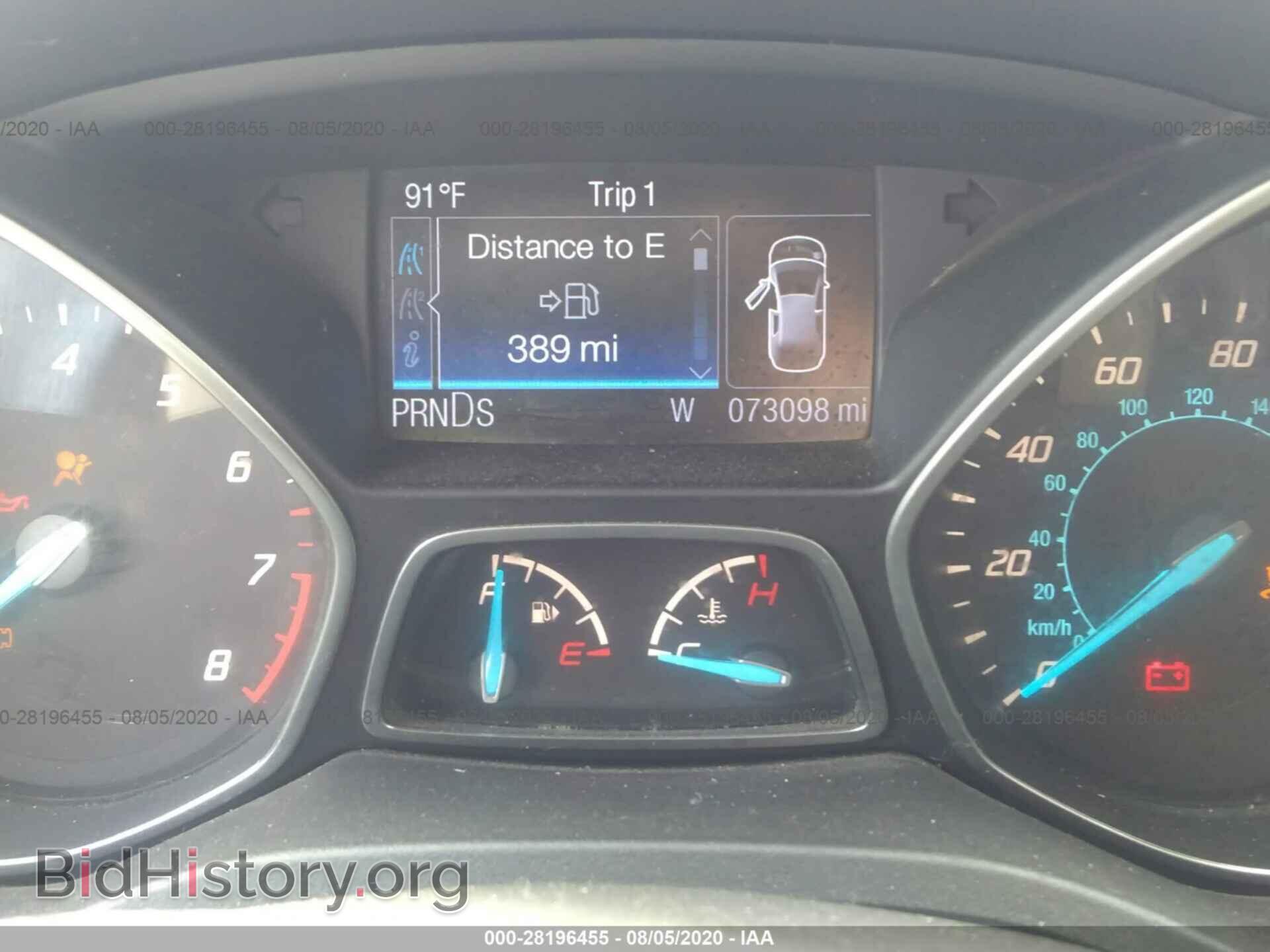 2014 FORD ESCAPE - VIN: 1FMCU0J93EUA89265 - Фото 7