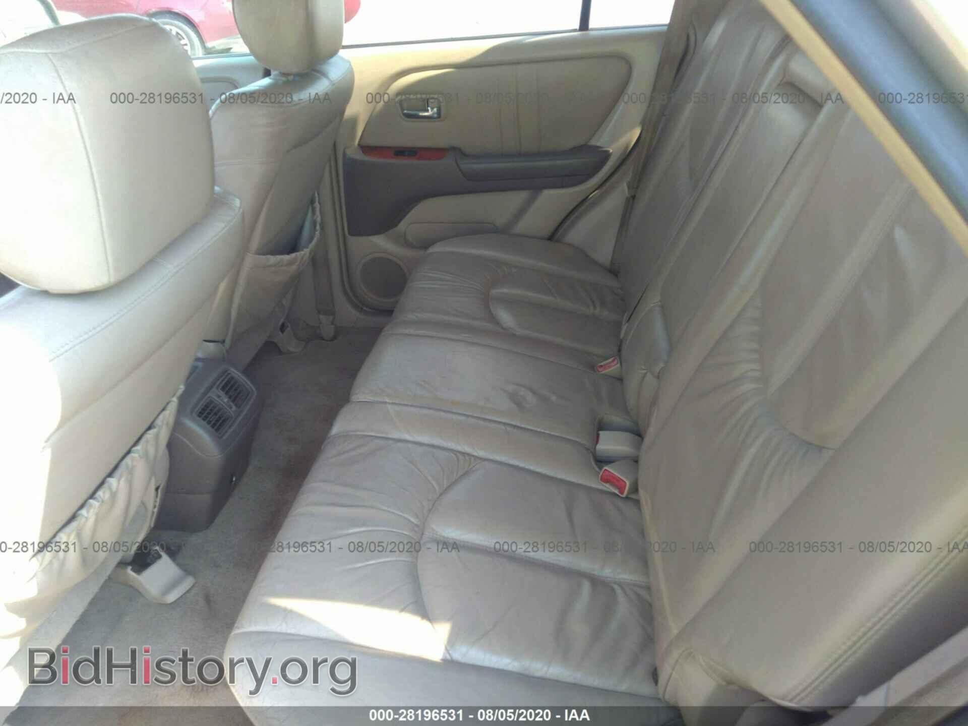 2002 LEXUS RX 300 - VIN: JTJGF10U720133232 - Photo 8