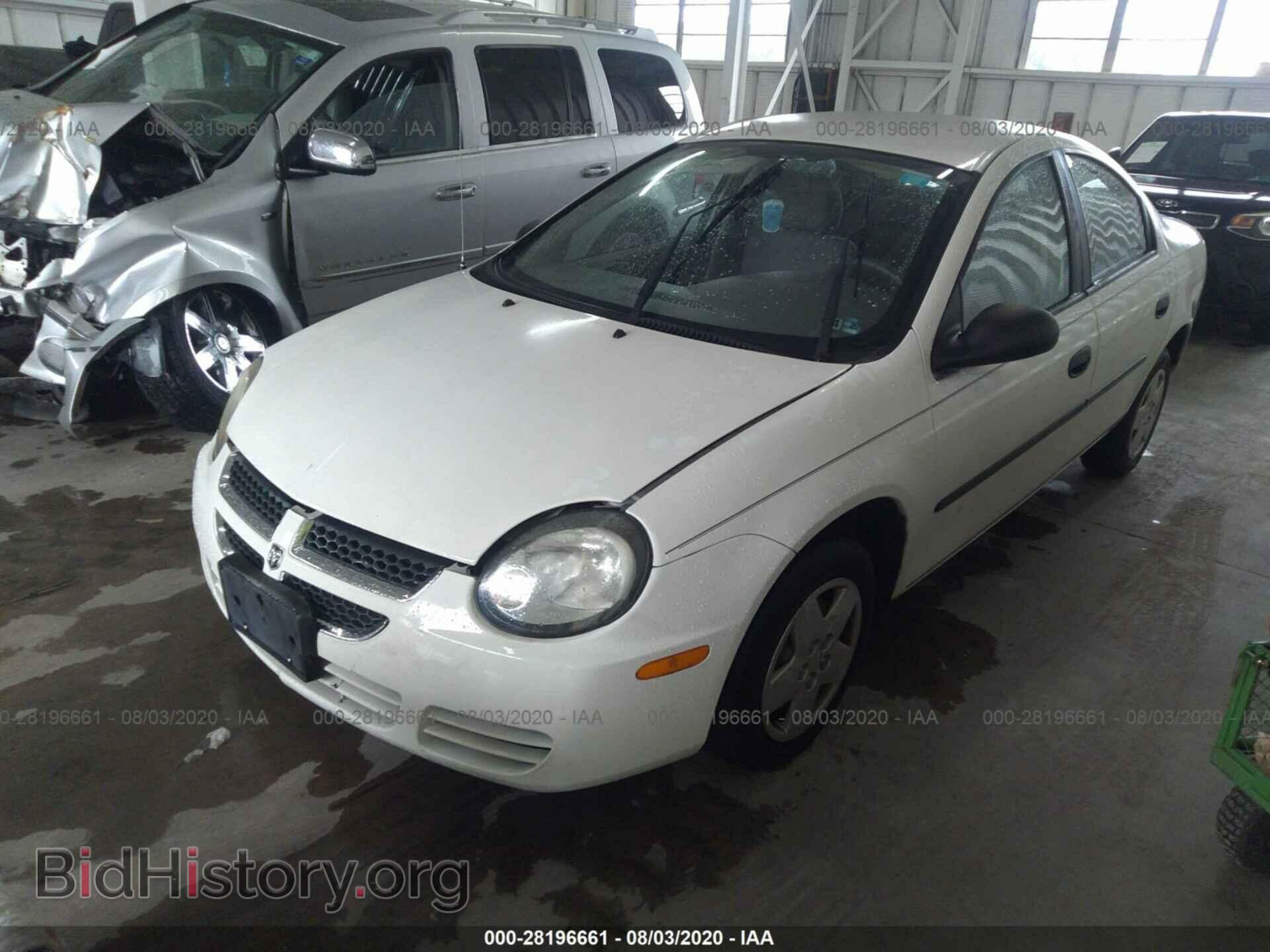 2004 DODGE NEON - VIN: 1B3ES26C84D529869 - Фото 2
