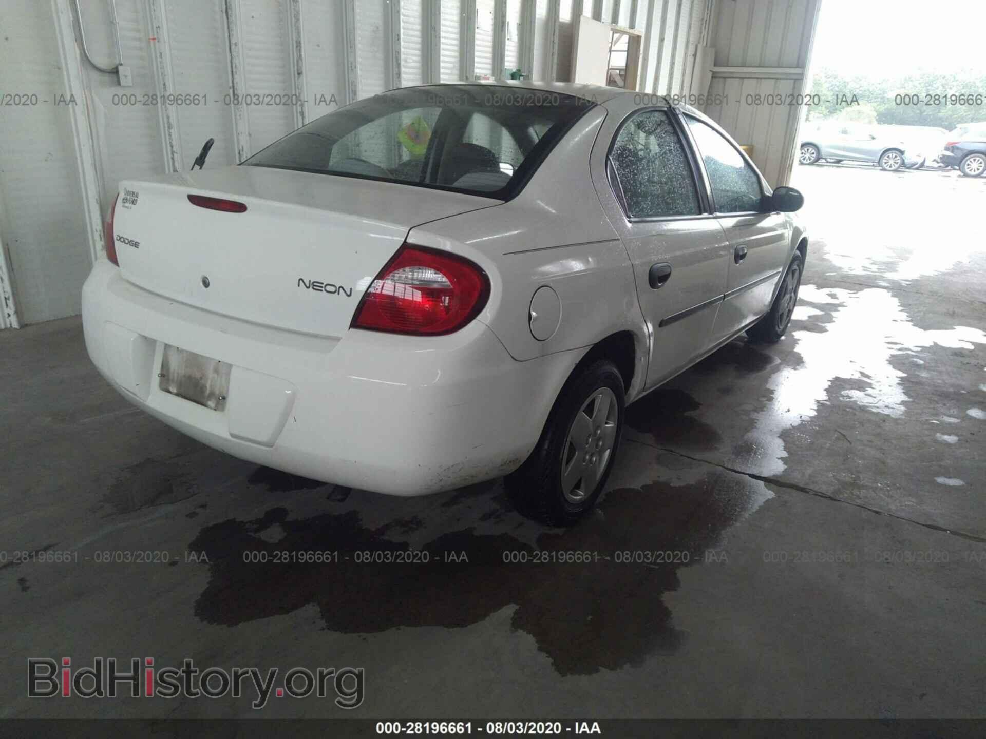 2004 DODGE NEON - VIN: 1B3ES26C84D529869 - Фото 4