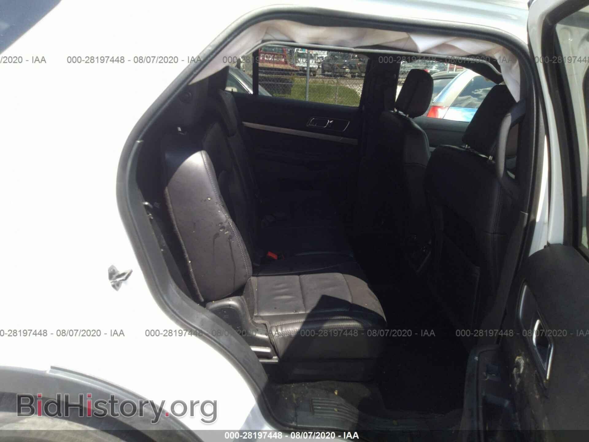 2018 FORD EXPLORER - VIN: 1FM5K8D85JGB16734 - Фото 8