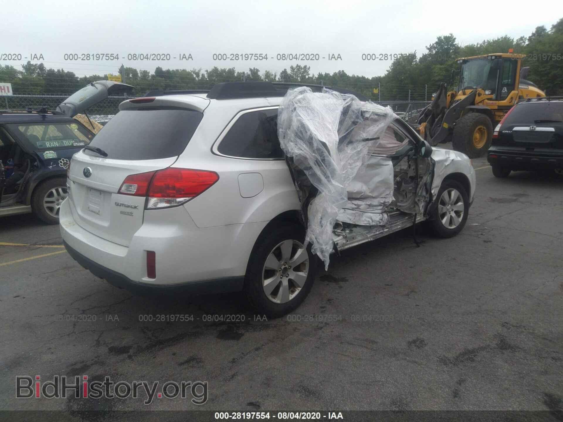 2012 SUBARU OUTBACK - VIN: 4S4BRBCC5C3296373 - Фото 4