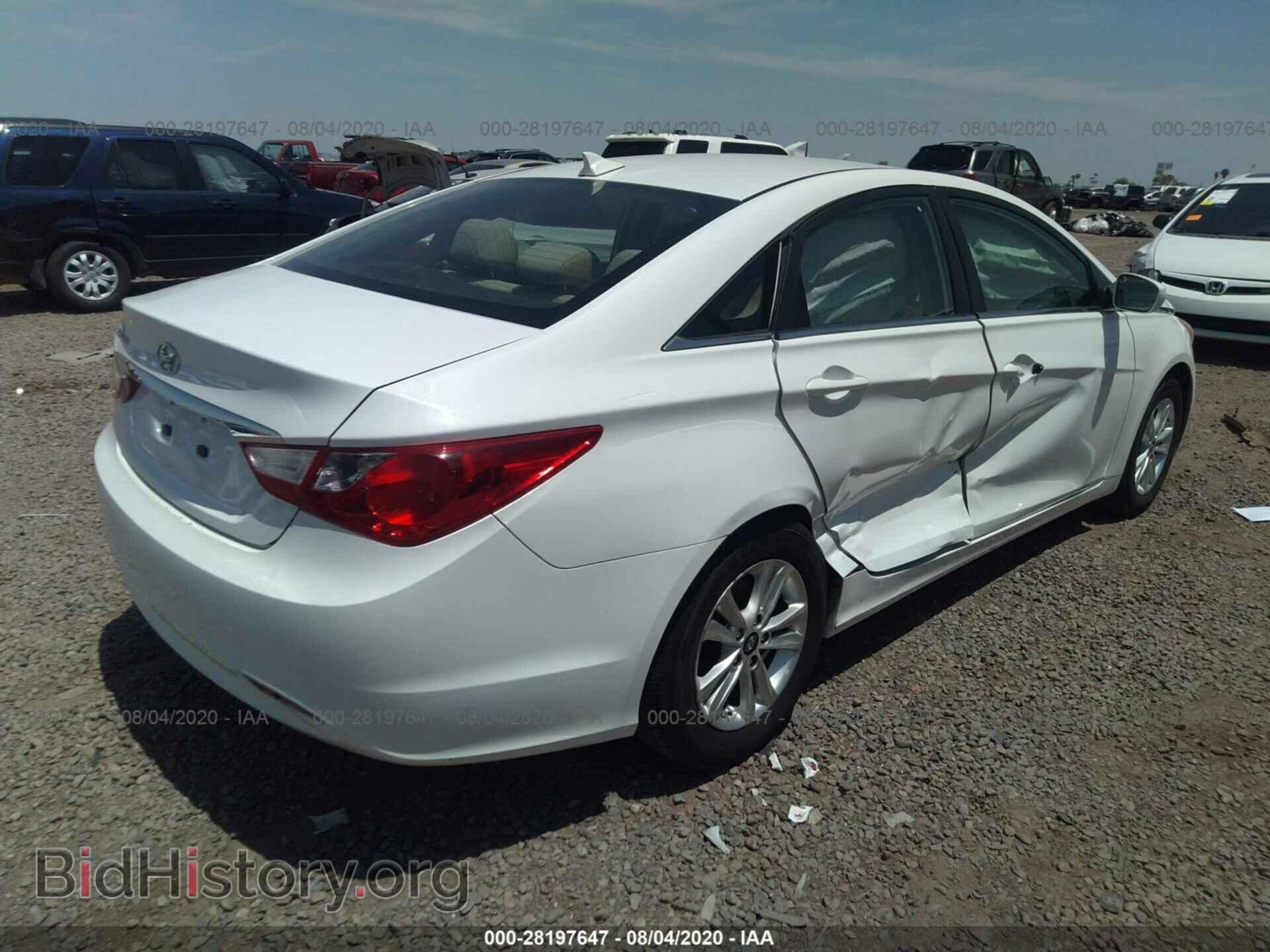 2012 HYUNDAI SONATA - VIN: 5NPEB4AC4CH477733 - Photo 4