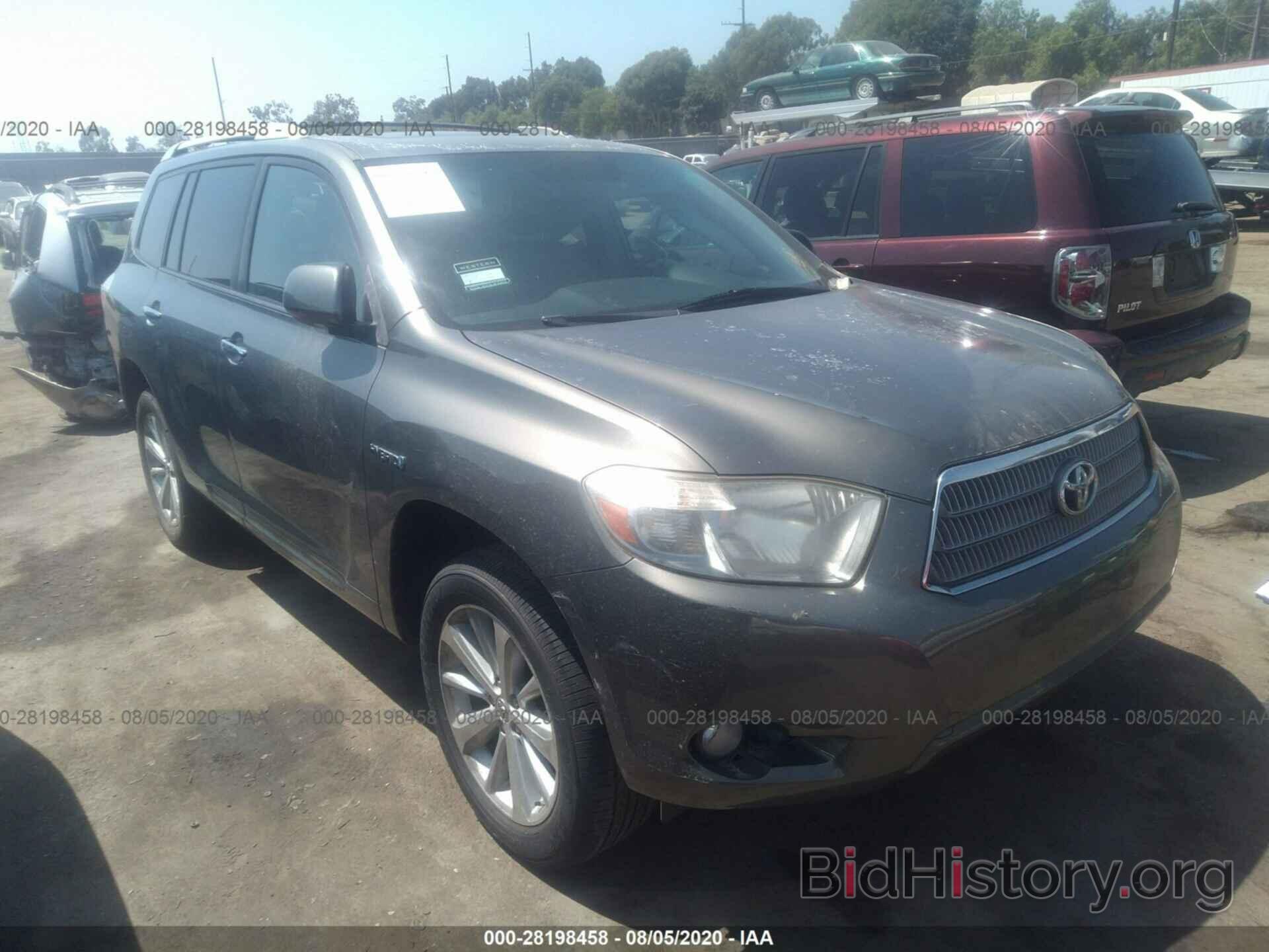 Photo JTEEW44A182023927 - TOYOTA HIGHLANDER HYBRID 2008