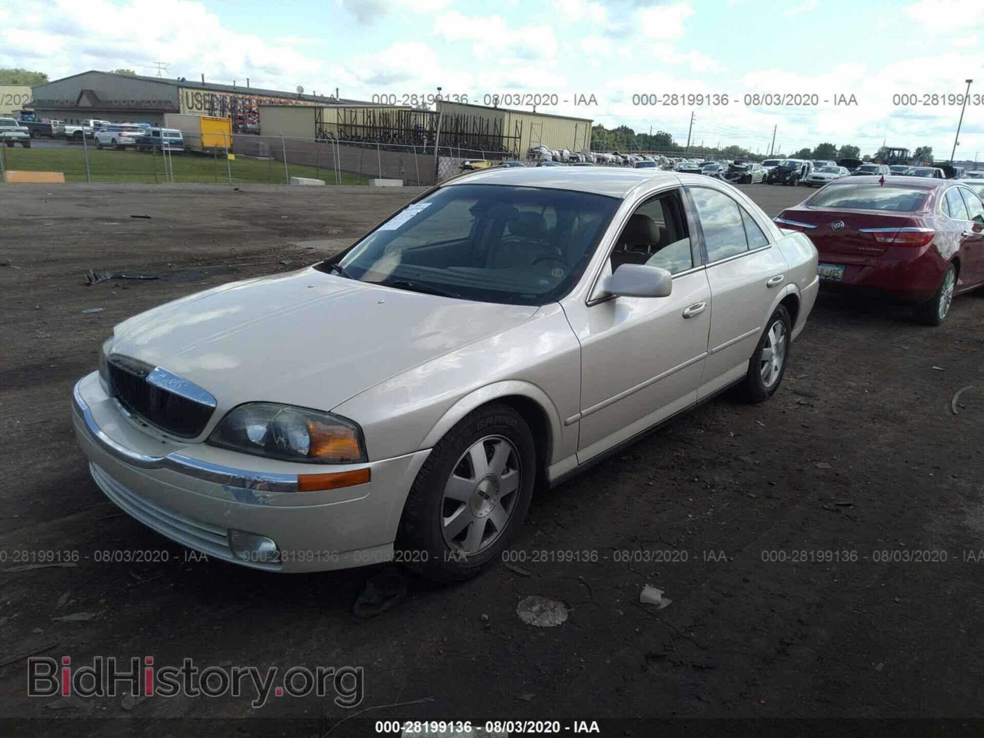 2002 LINCOLN LS - VIN: 1LNHM86S82Y712044 - Photo 2