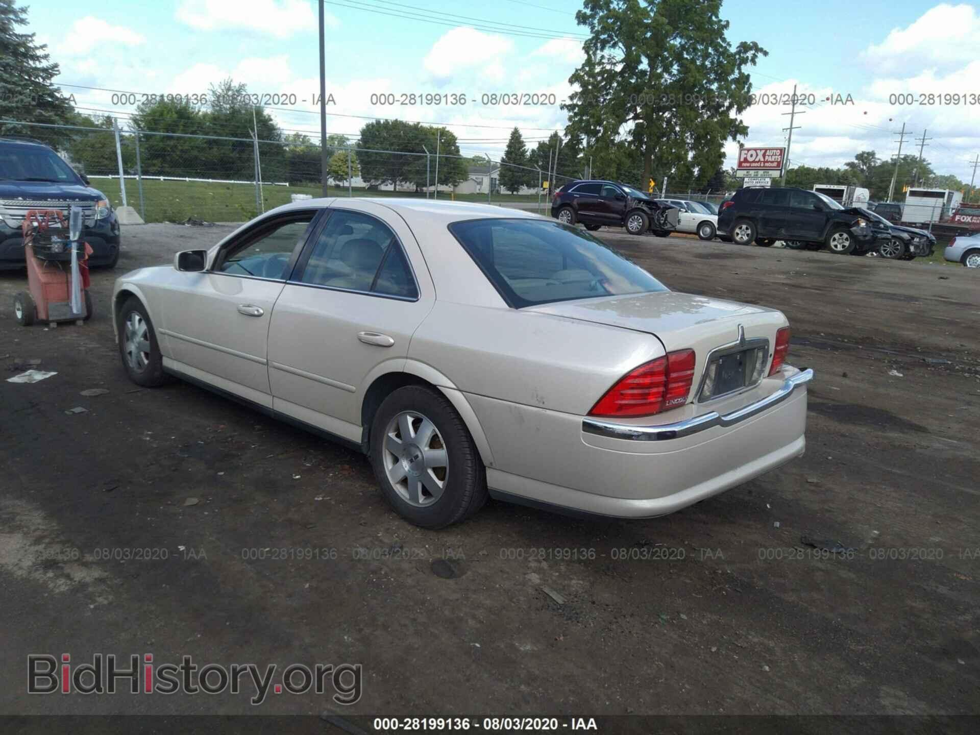 2002 LINCOLN LS - VIN: 1LNHM86S82Y712044 - Photo 3