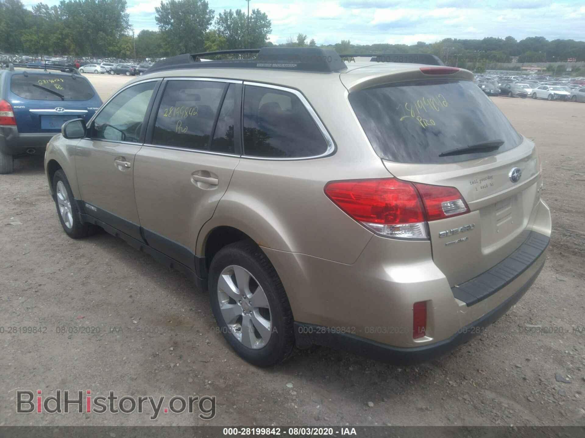 2010 SUBARU OUTBACK - VIN: 4S4BRCCC6A3336477 - Фото 3