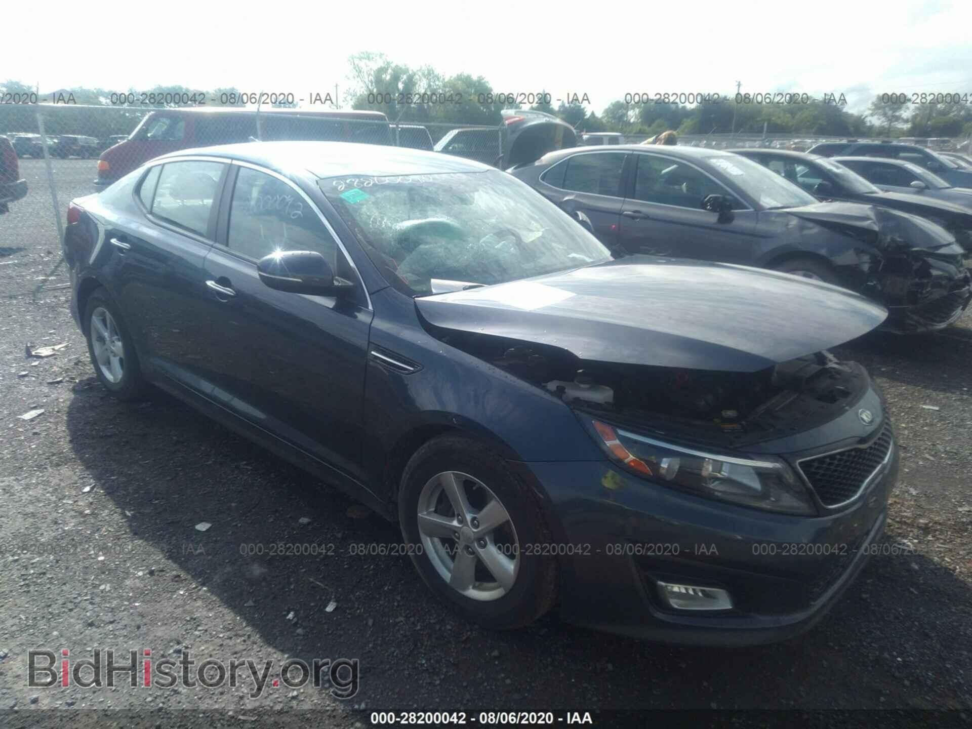 Фотография KNAGM4A77F5553341 - KIA OPTIMA 2015
