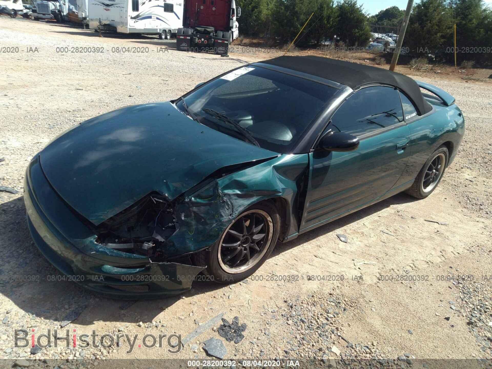 2001 MITSUBISHI ECLIPSE - VIN: 4A3AE45G21E065193 - Фото 2