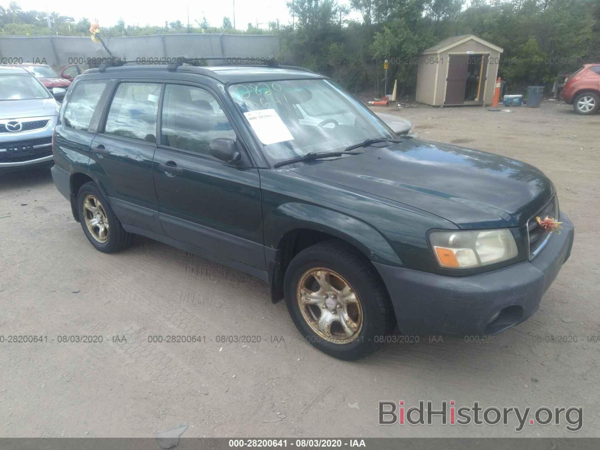 Photo JF1SG63683H743914 - SUBARU FORESTER 2003