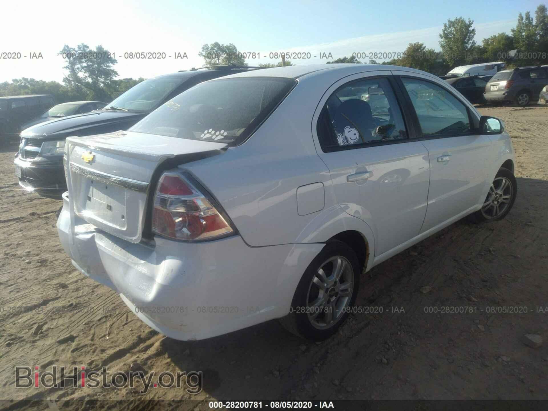 2011 CHEVROLET AVEO - VIN: KL1TD5DE5BB215604 - Фото 4