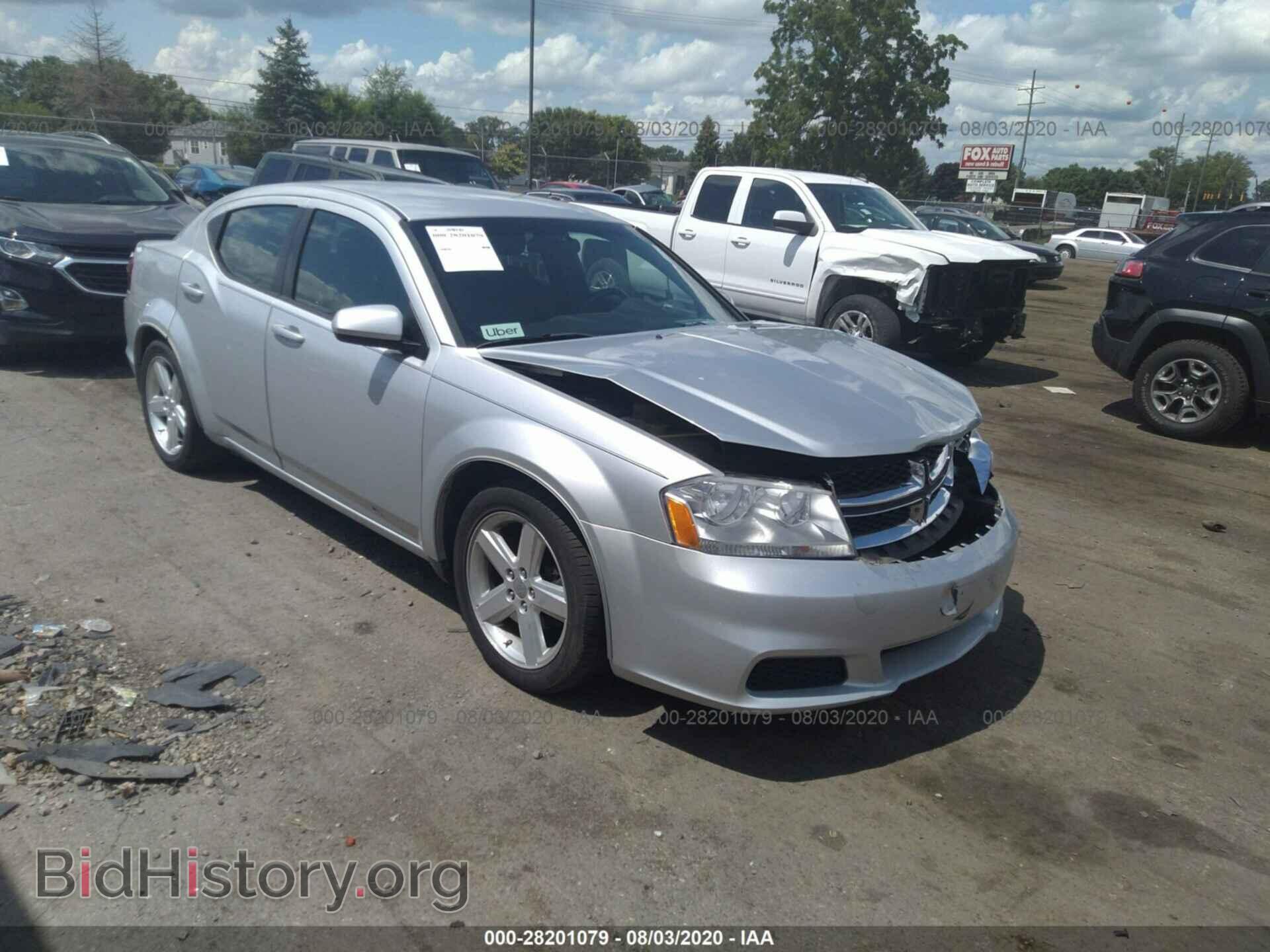 Photo 1C3CDZCB6CN161970 - DODGE AVENGER 2012