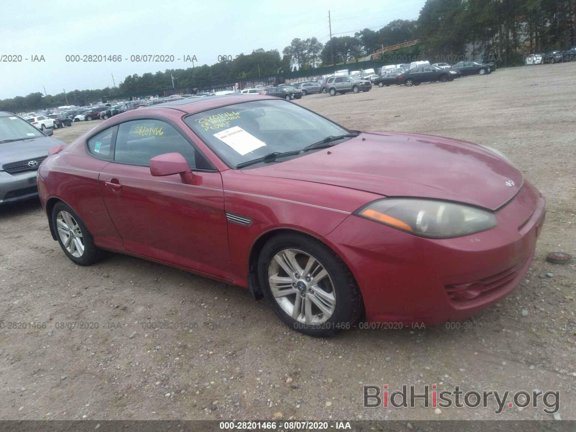 Photo KMHHM66D18U280001 - HYUNDAI TIBURON 2008