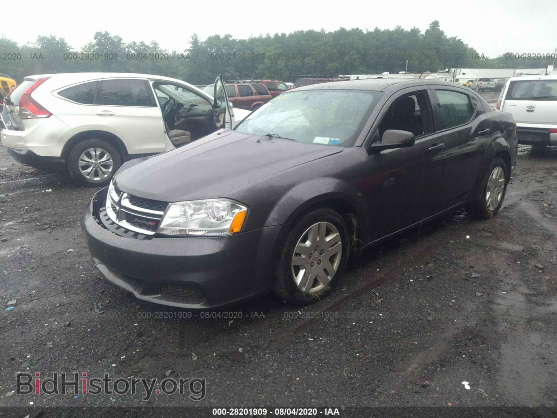 2014 DODGE AVENGER - VIN: 1C3CDZABXEN190068 - Фото 2