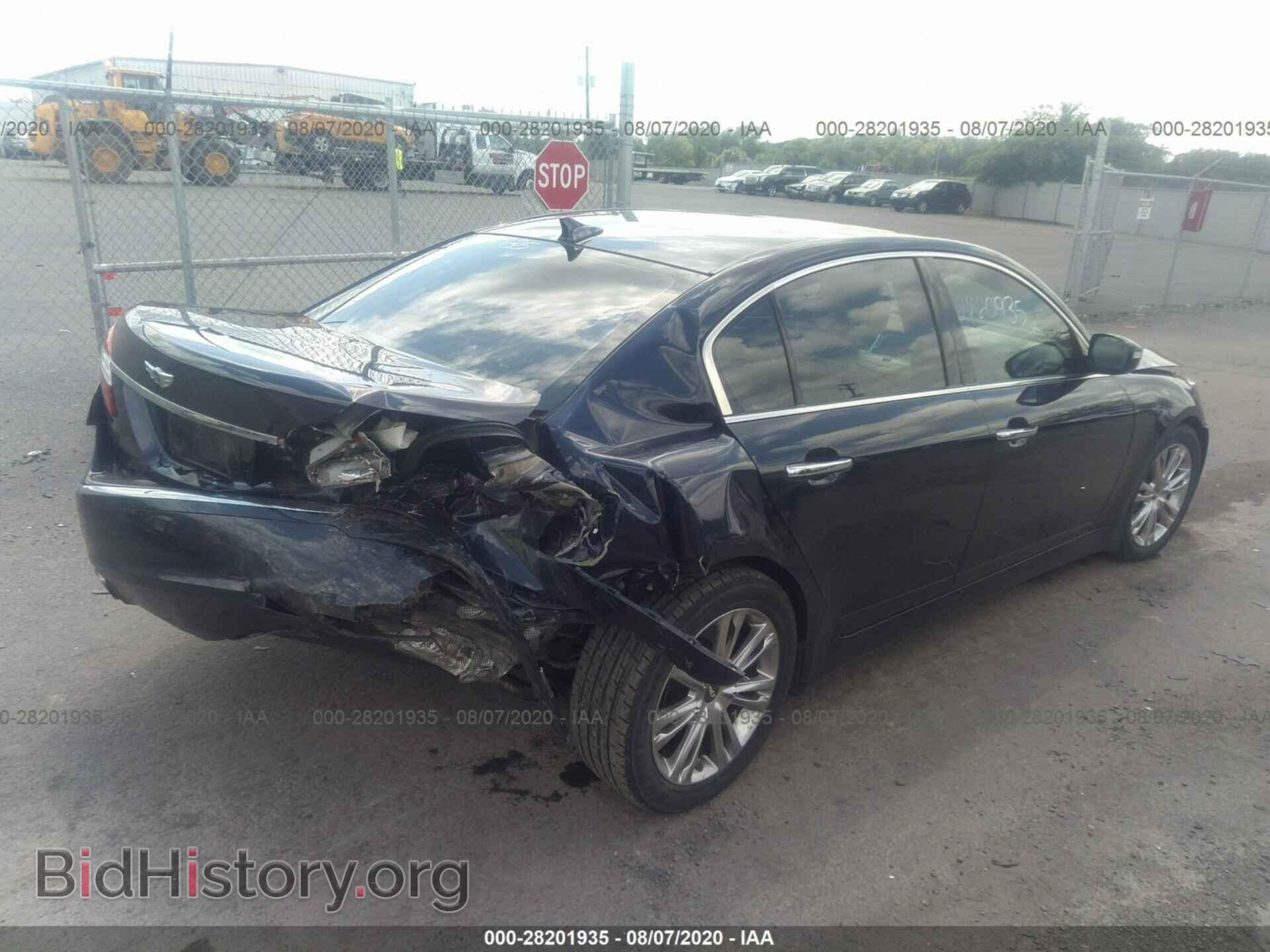 2012 HYUNDAI GENESIS - VIN: KMHGC4DD6CU189420 - Фото 4
