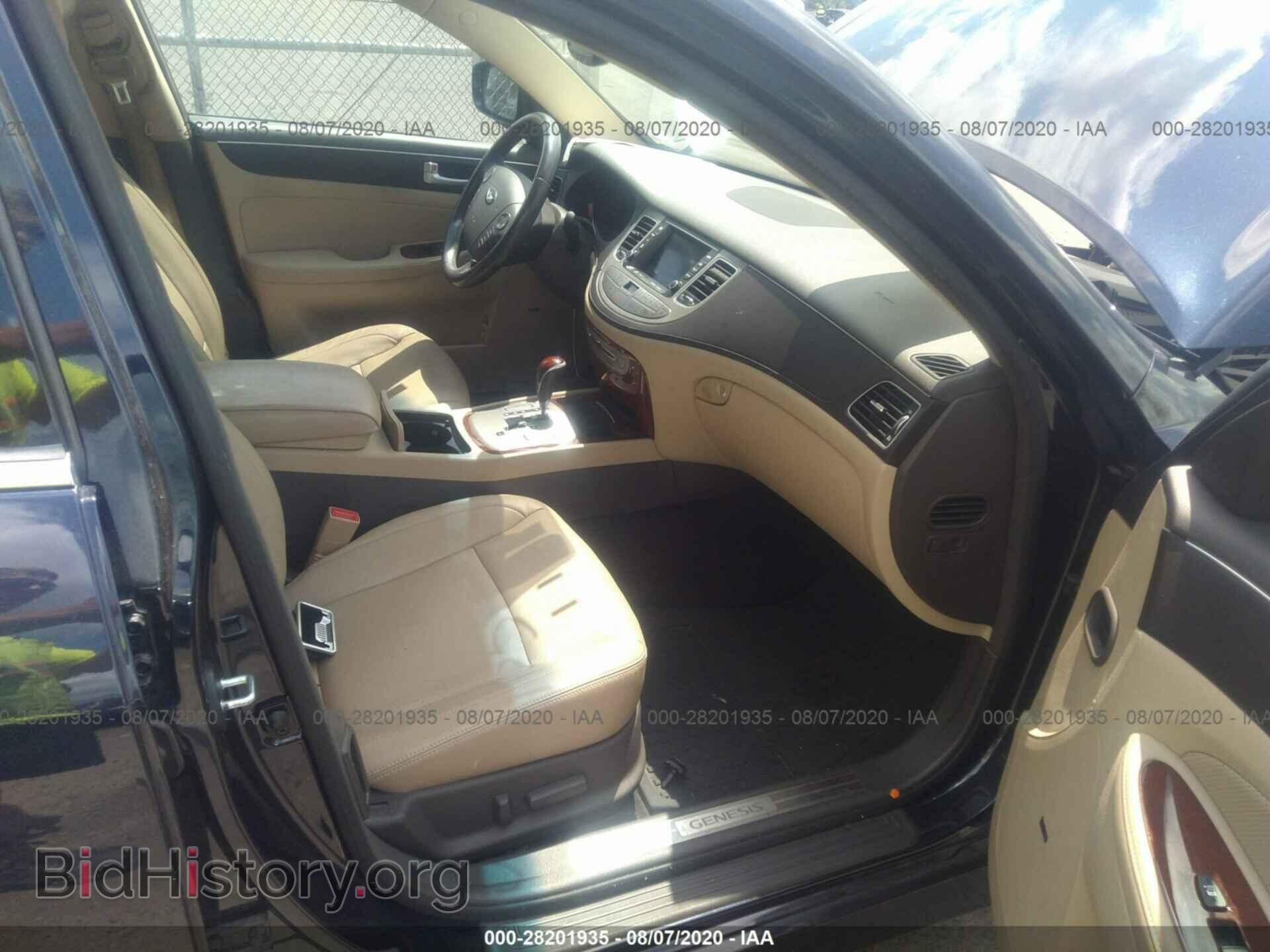 2012 HYUNDAI GENESIS - VIN: KMHGC4DD6CU189420 - Фото 5