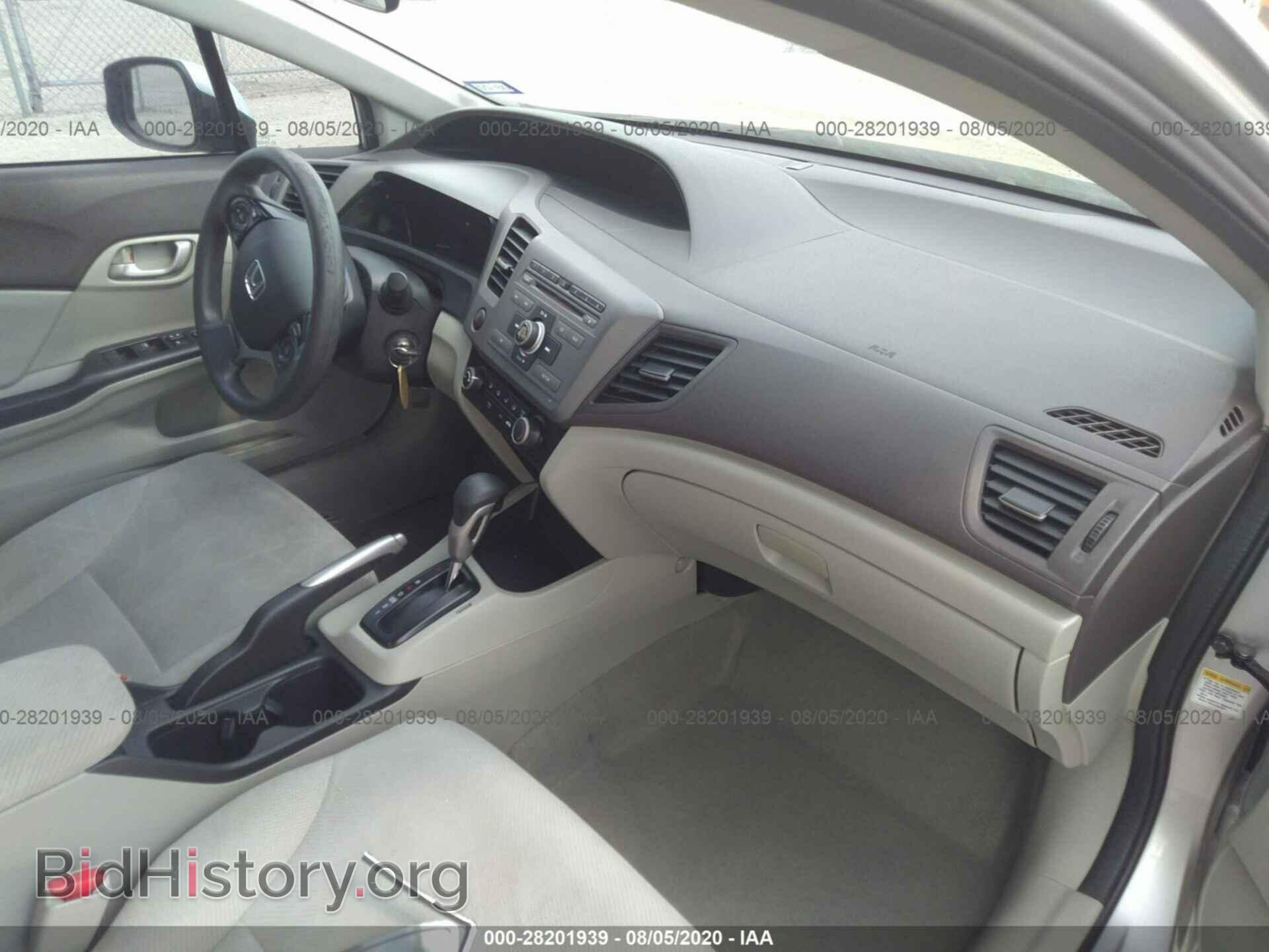 2012 HONDA CIVIC SDN - VIN: 2HGFB2F53CH336049 - Фото 5