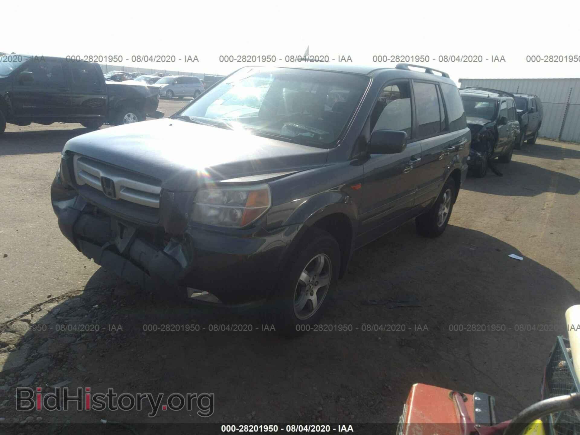 2006 HONDA PILOT - VIN: 2HKYF18426H527063 - Фото 2
