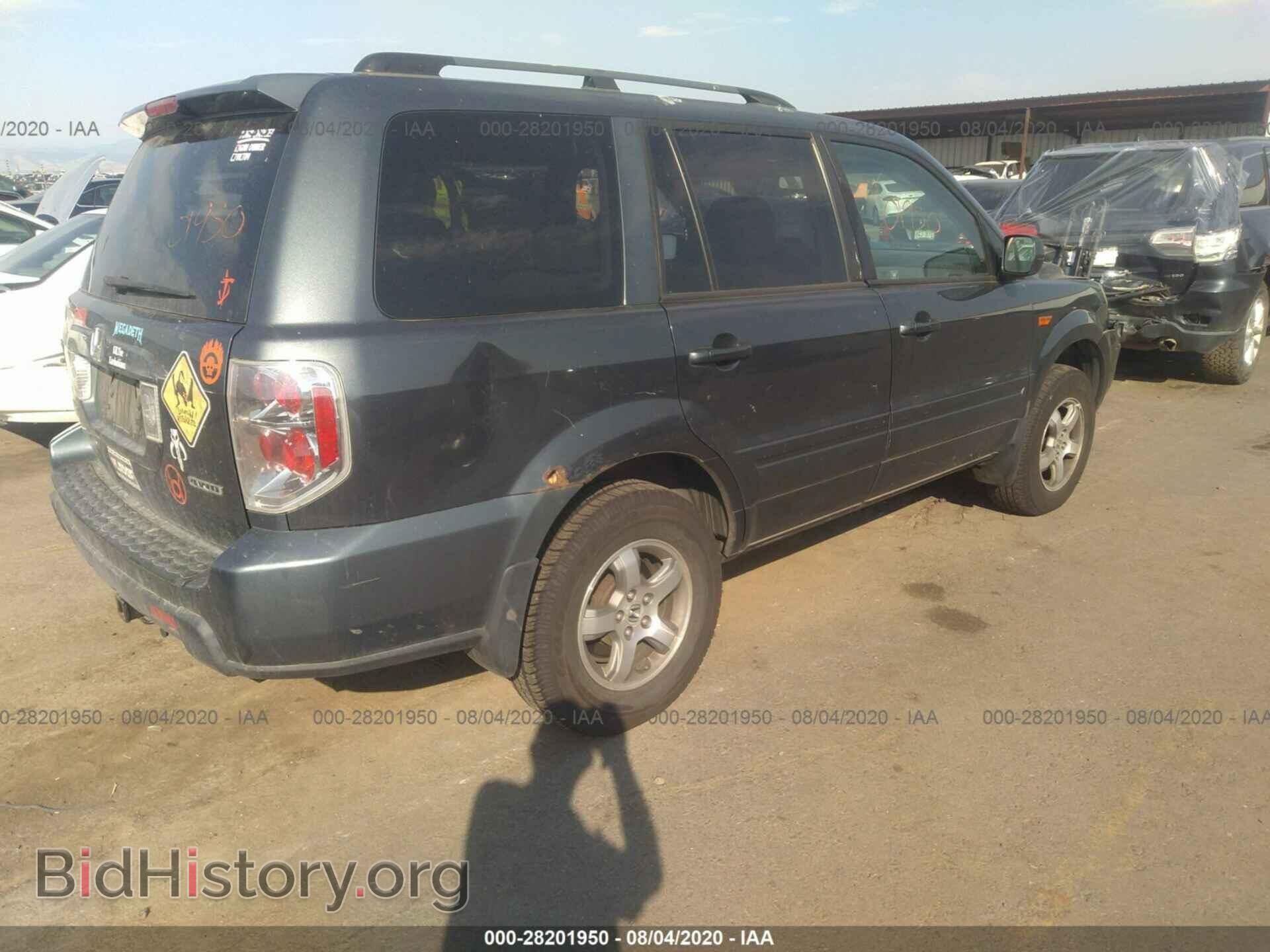 2006 HONDA PILOT - VIN: 2HKYF18426H527063 - Фото 4