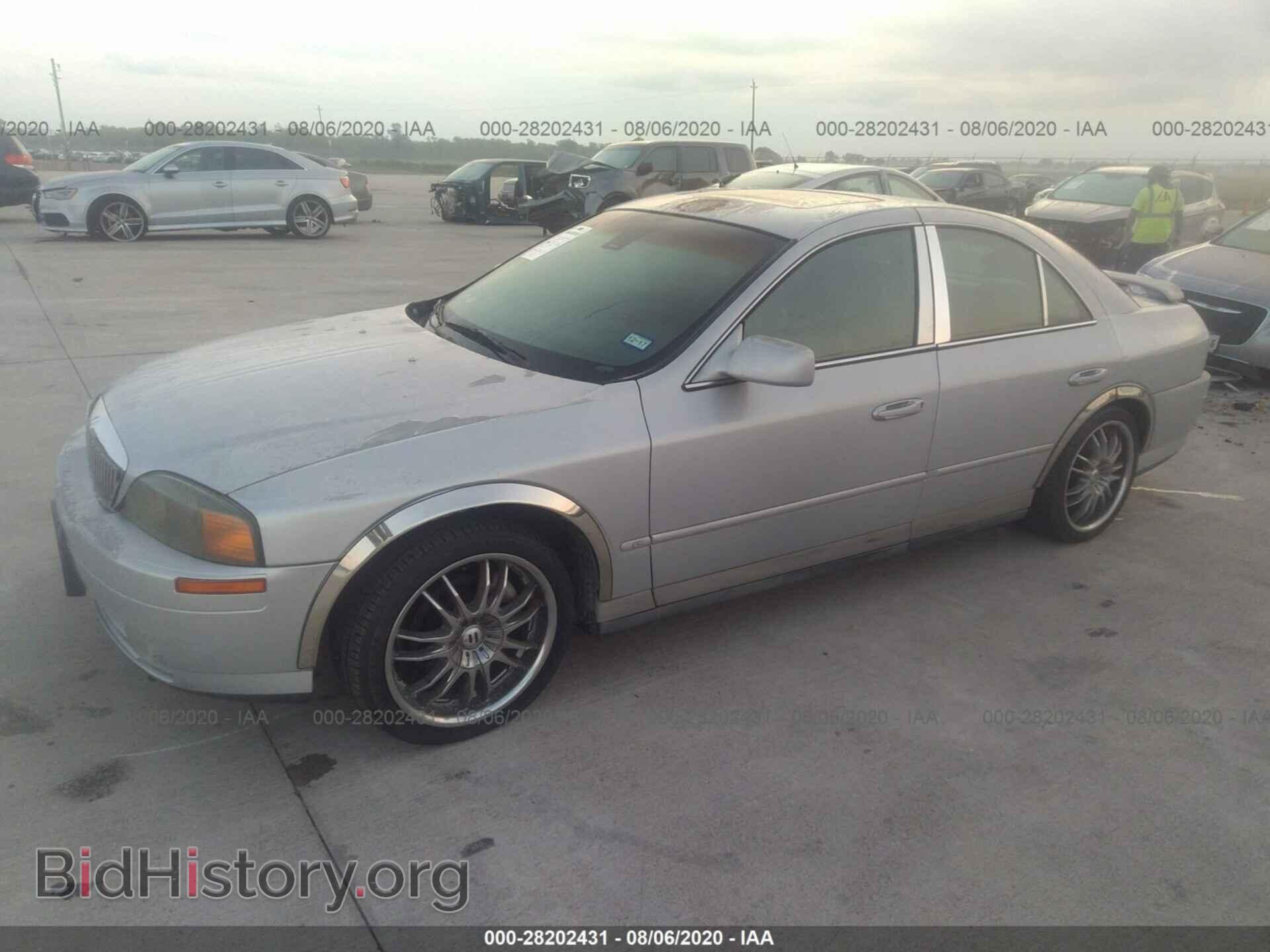 2001 LINCOLN LS - VIN: 1LNHM87A71Y617351 - Фото 2