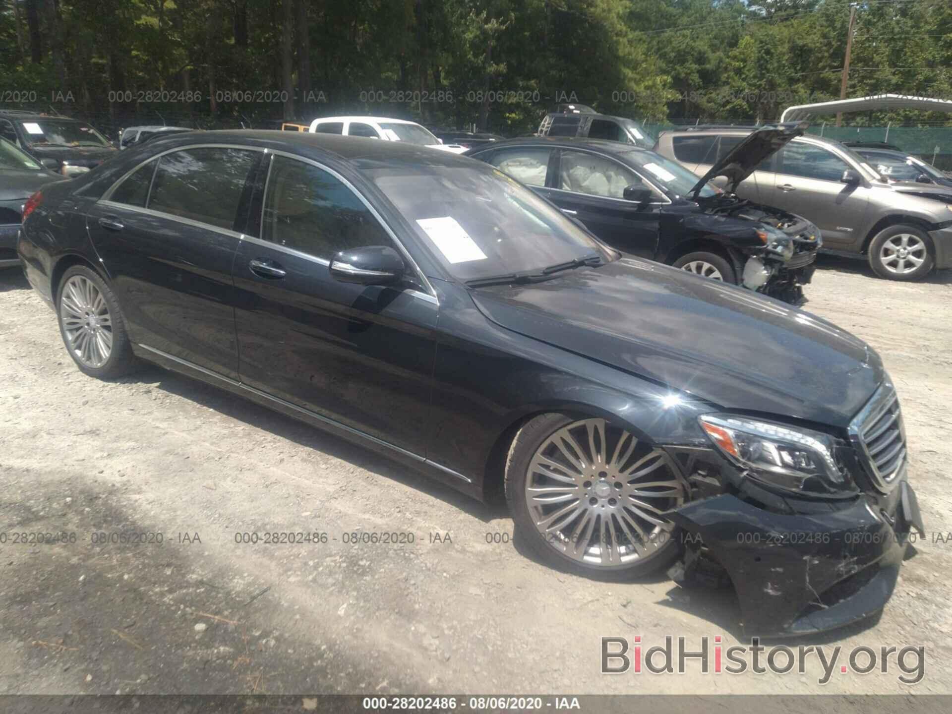 Photo WDDUG8FB3GA257099 - MERCEDES-BENZ S-CLASS 2016