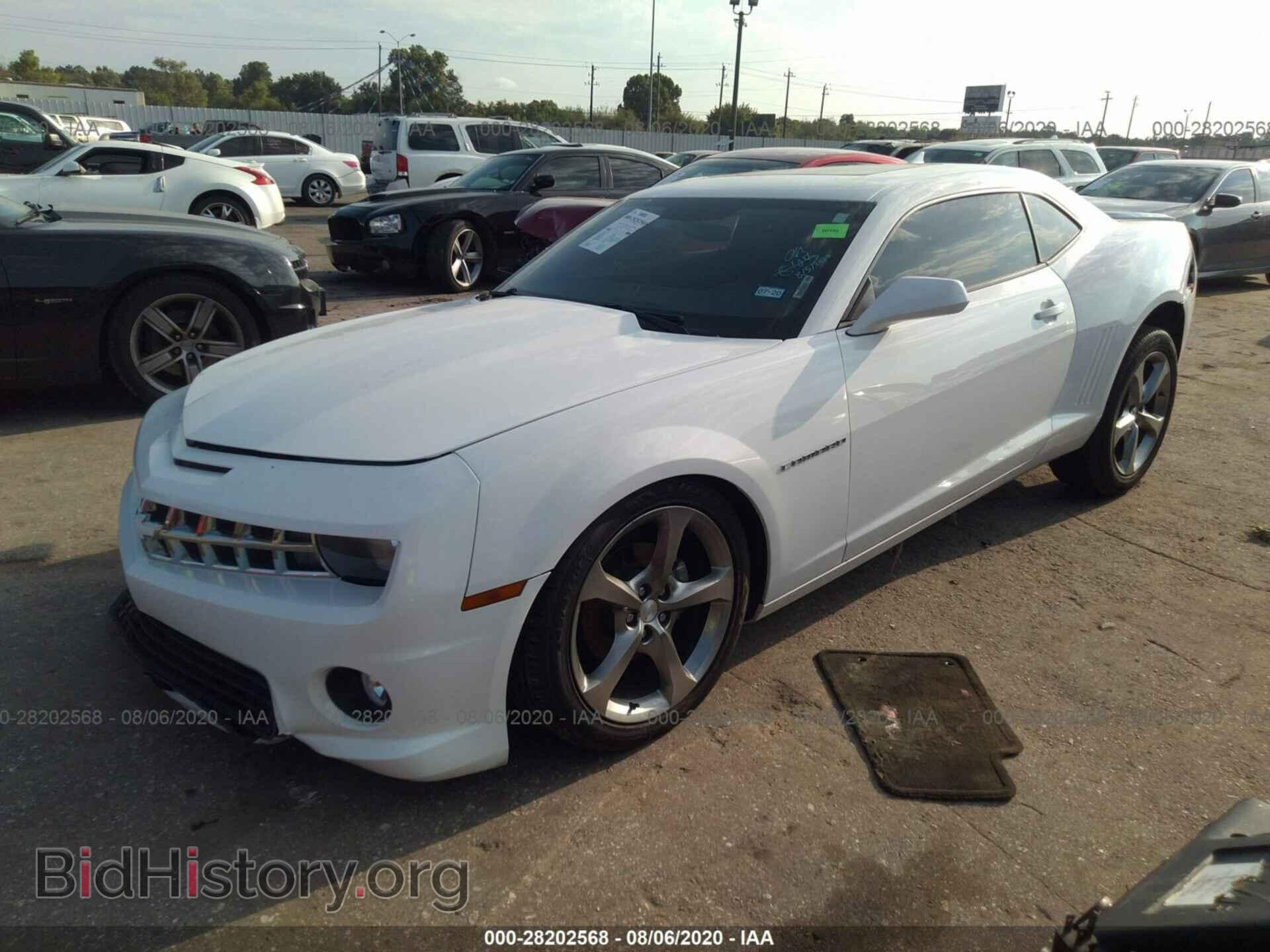 2013 CHEVROLET CAMARO - VIN: 2G1FB1E3XD9242909 - Фото 2