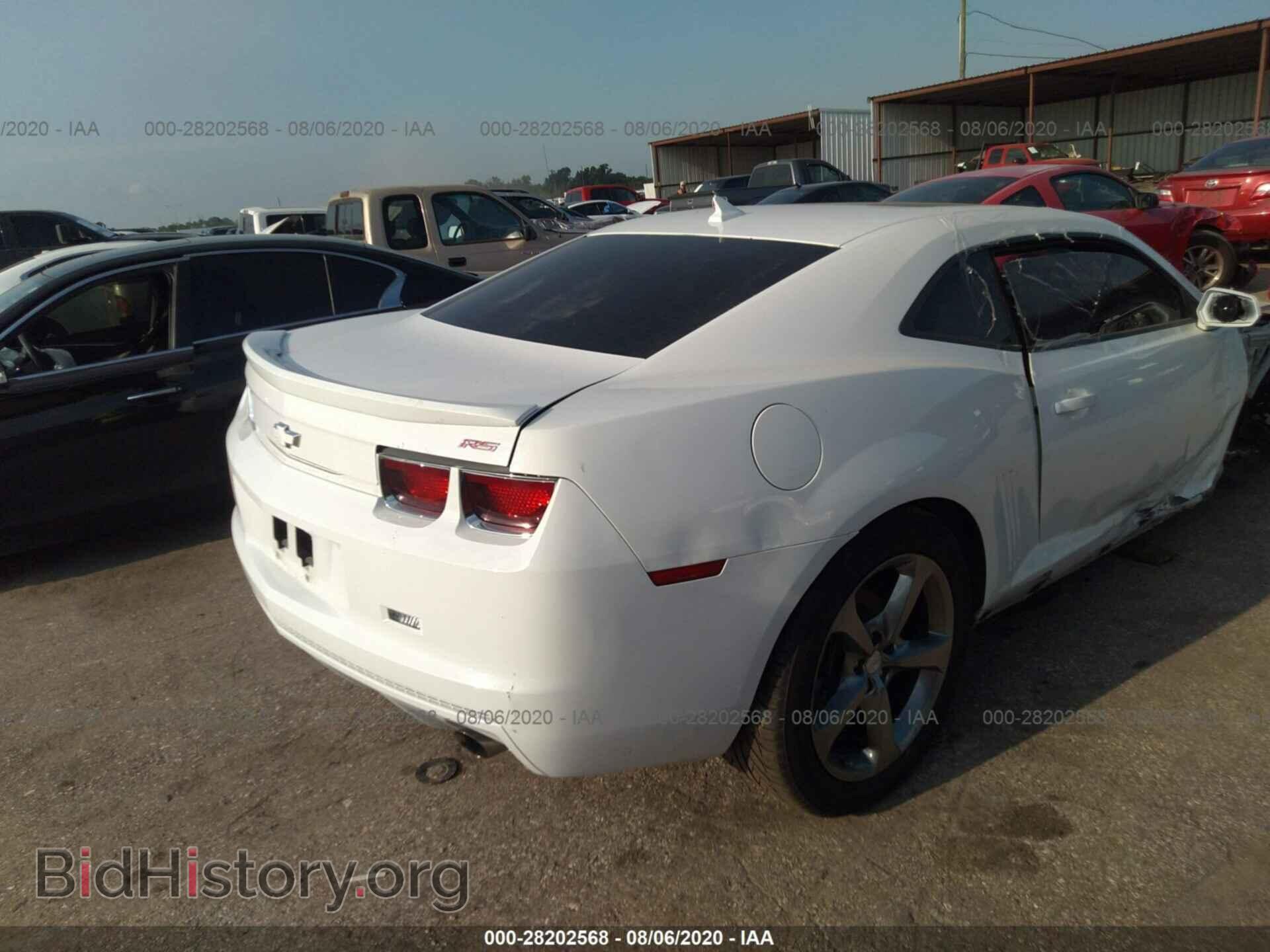 2013 CHEVROLET CAMARO - VIN: 2G1FB1E3XD9242909 - Фото 4