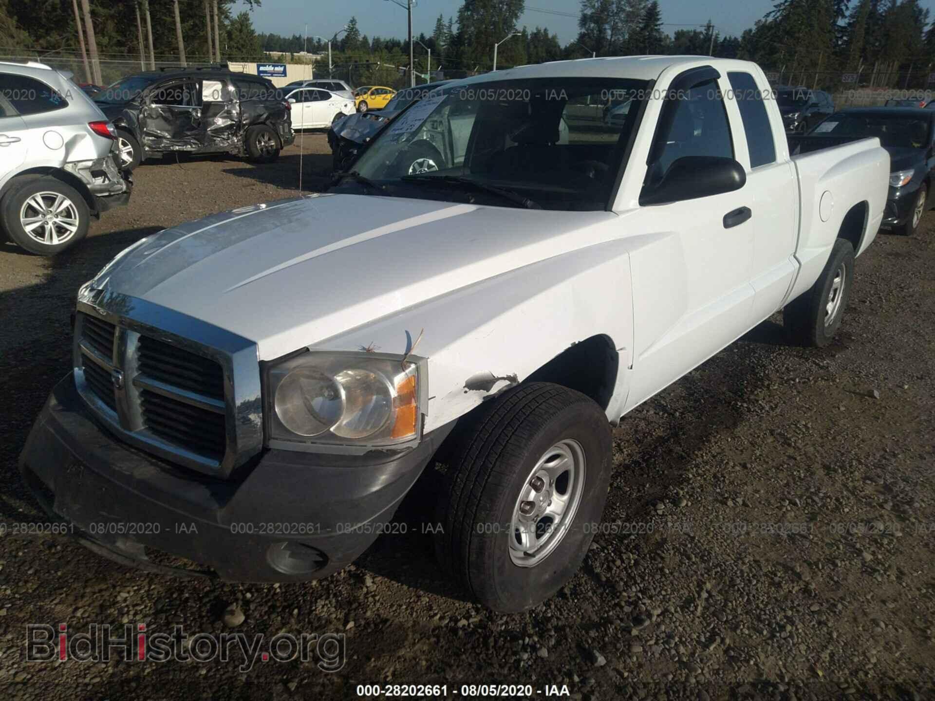 2007 DODGE DAKOTA - VIN: 1D7HE22K77S243095 - Фото 2