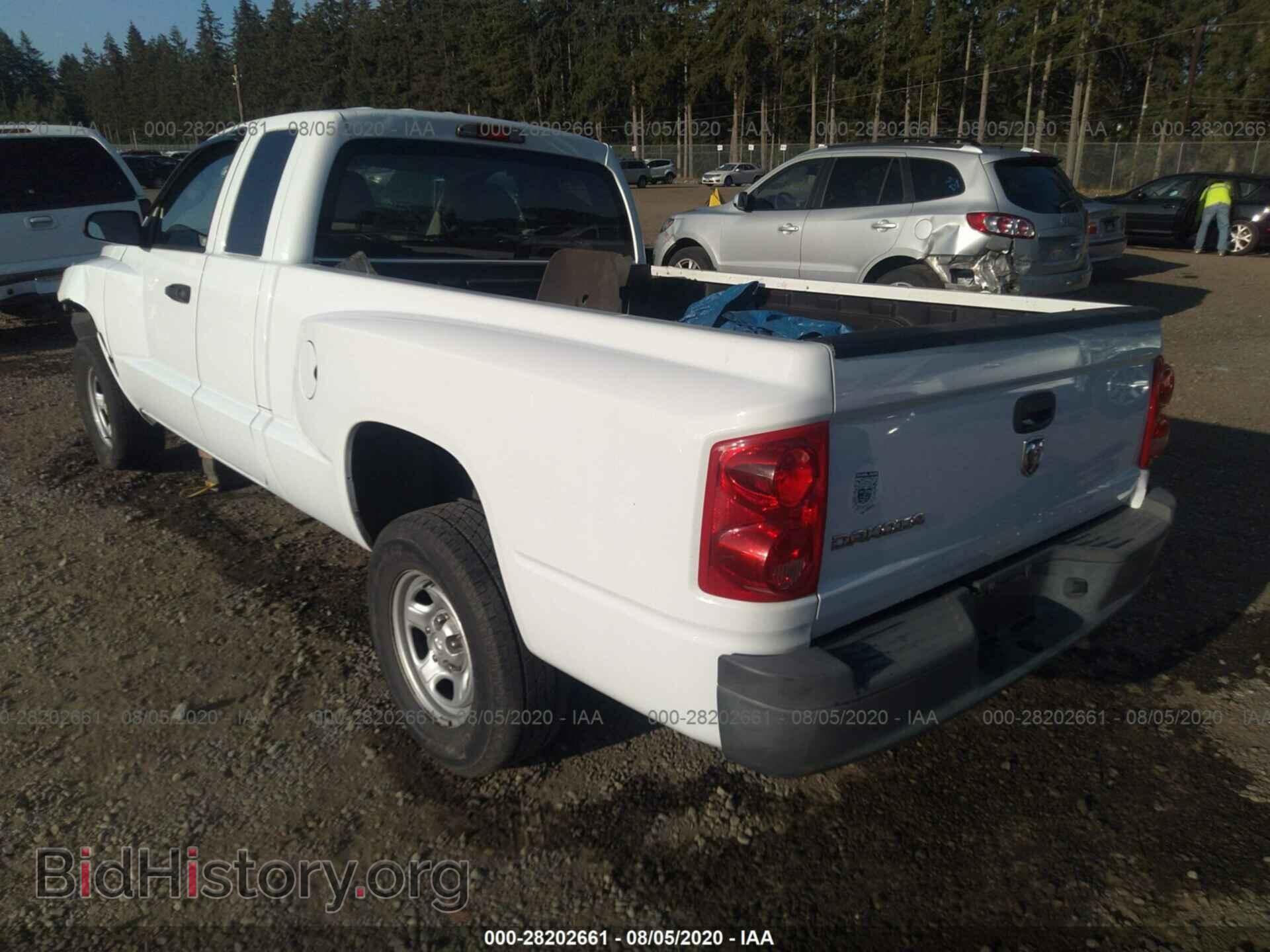 2007 DODGE DAKOTA - VIN: 1D7HE22K77S243095 - Фото 3