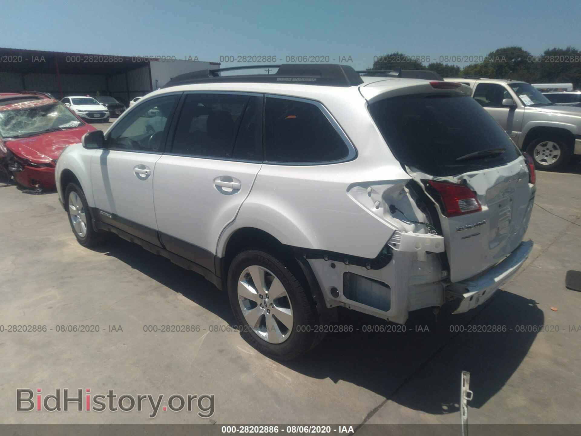 2012 SUBARU OUTBACK - VIN: 4S4BRDJC7C2296492 - Фото 3