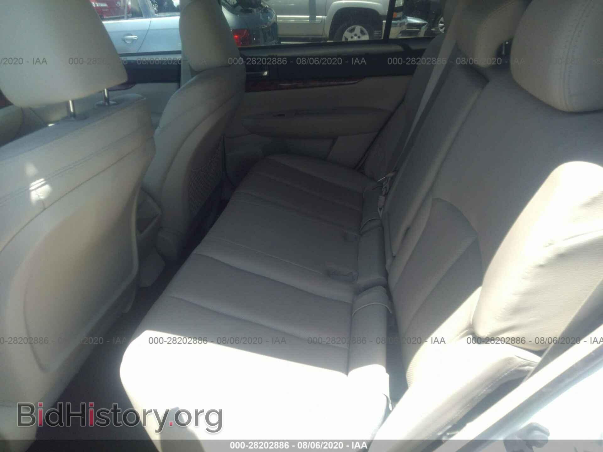 2012 SUBARU OUTBACK - VIN: 4S4BRDJC7C2296492 - Фото 8