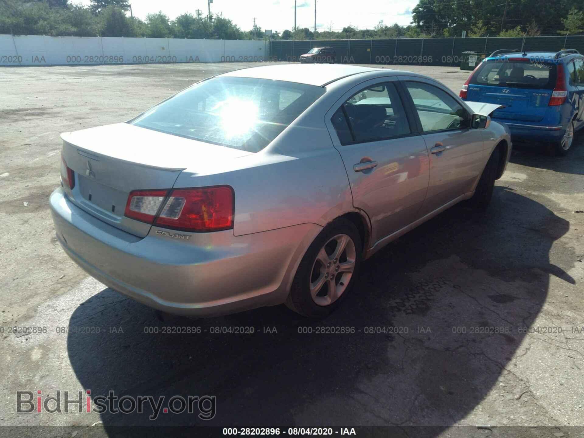 2009 MITSUBISHI GALANT - VIN: 4A3AB36F09E002243 - Фото 4