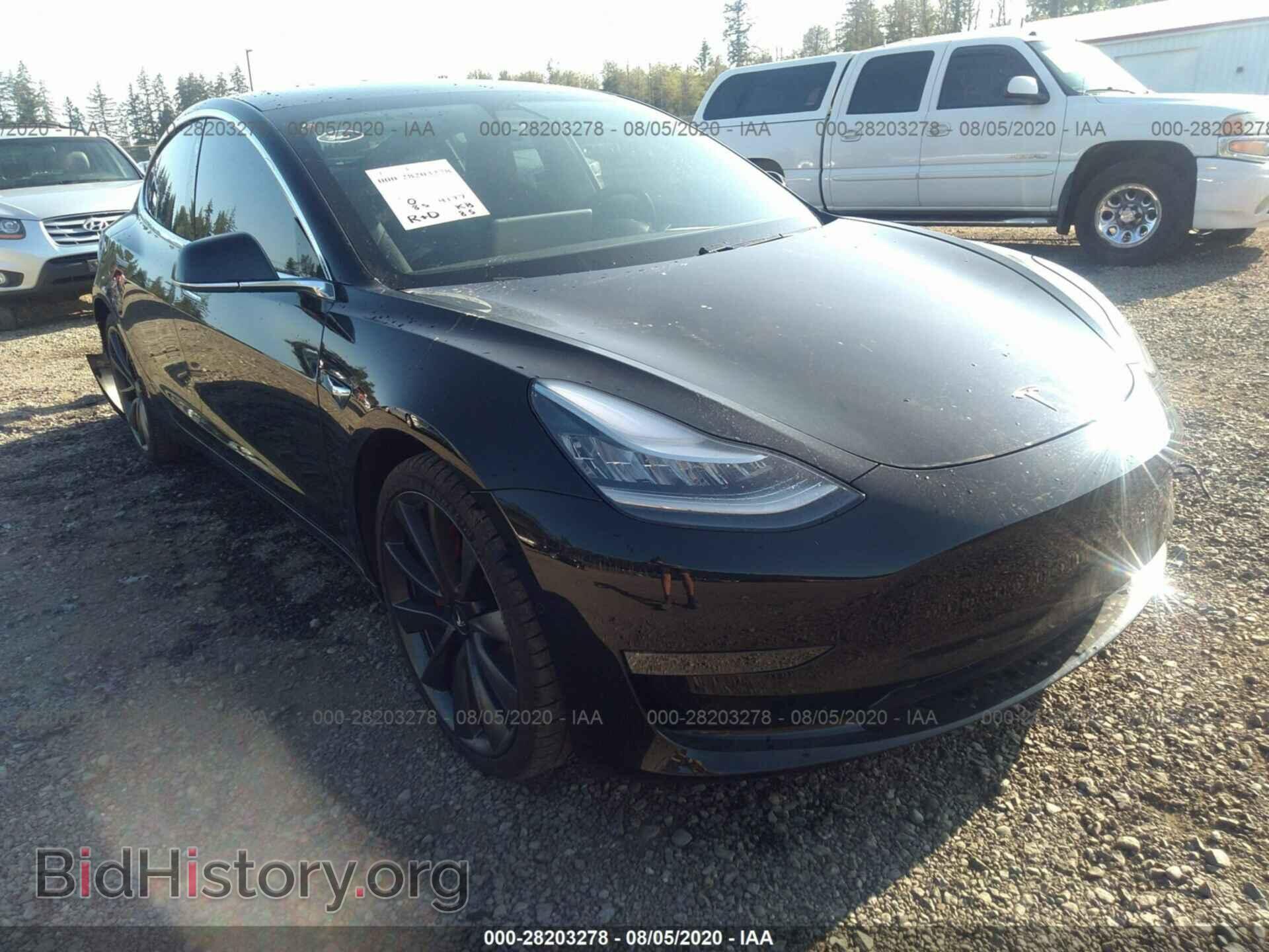 Photo 5YJ3E1EC2LF669223 - TESLA MODEL 3 2020