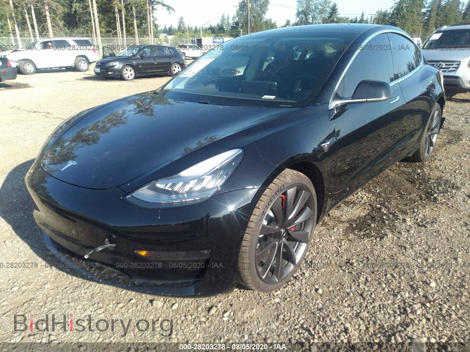 2020 TESLA MODEL 3 - VIN: 5YJ3E1EC2LF669223 - Фото 2