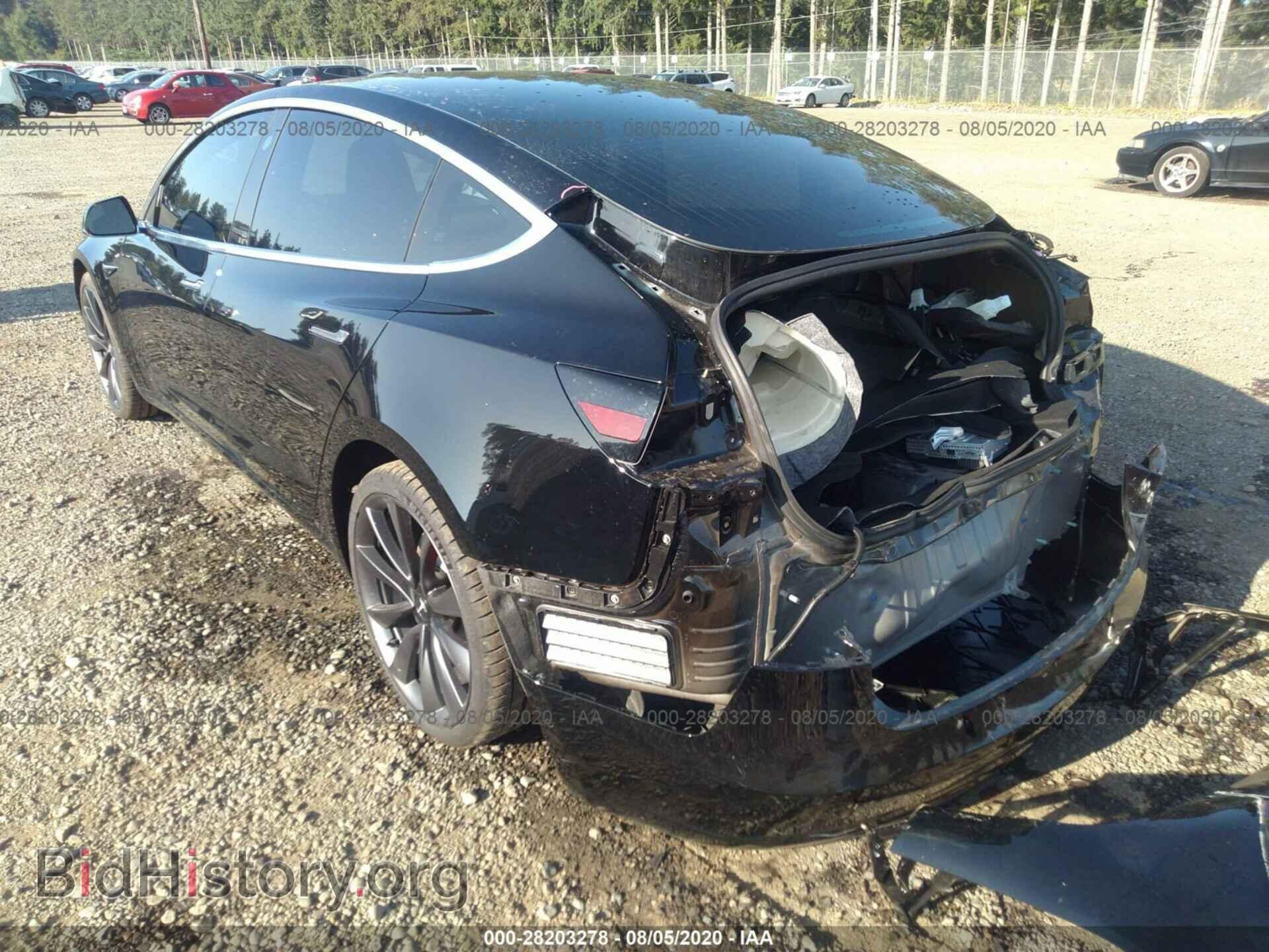 2020 TESLA MODEL 3 - VIN: 5YJ3E1EC2LF669223 - Фото 3