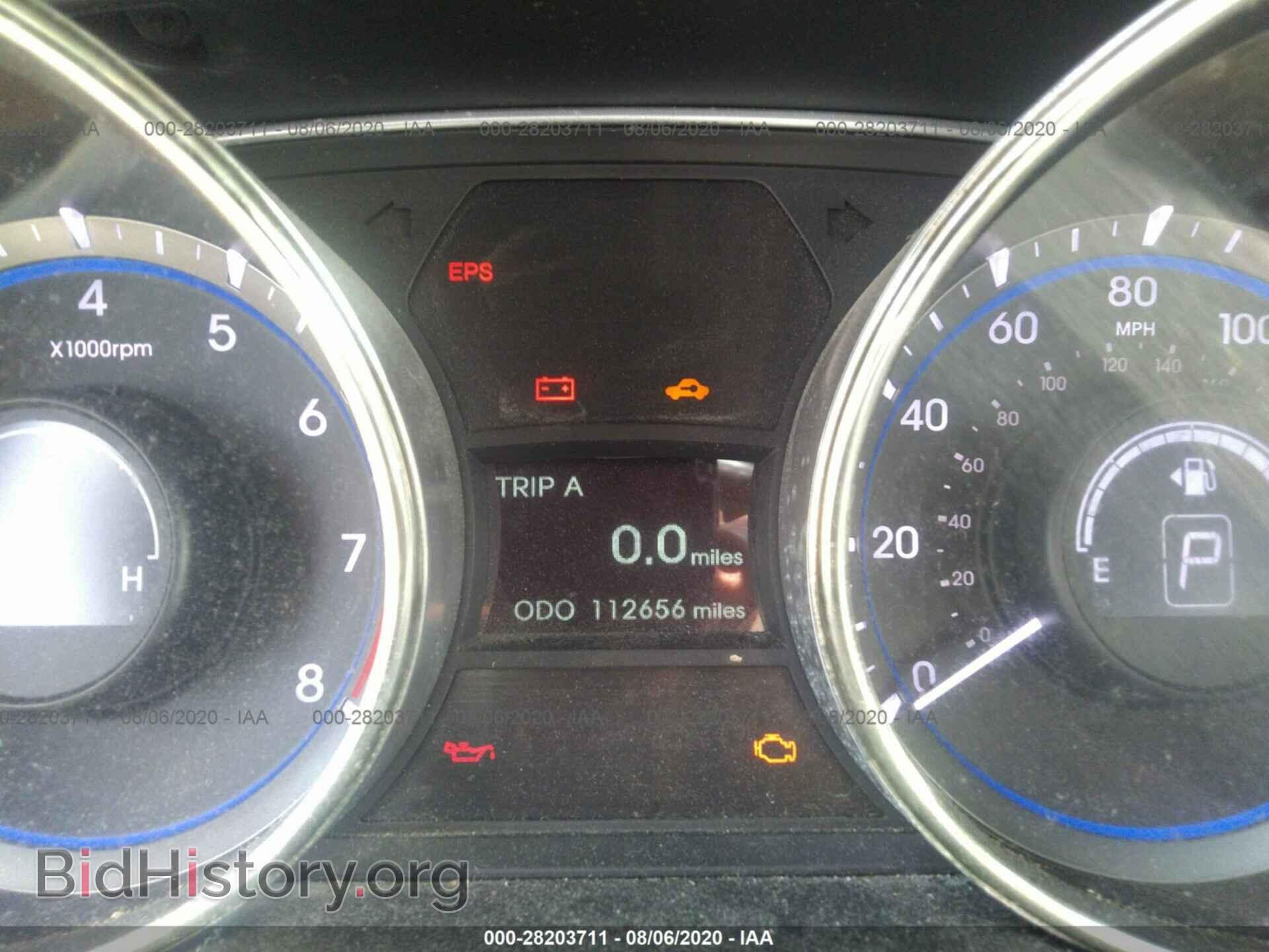 2012 HYUNDAI SONATA - VIN: 5NPEC4AC2CH387977 - Фото 7