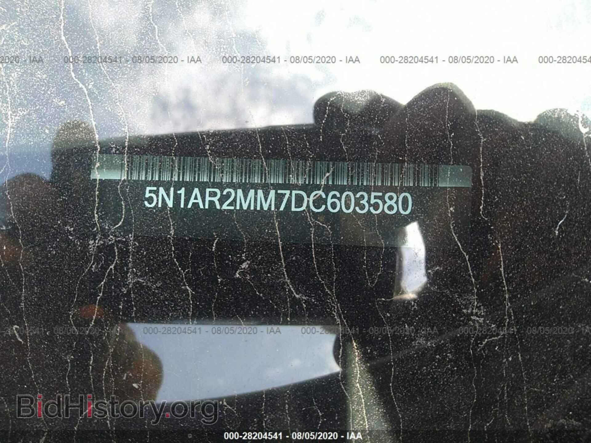 2013 NISSAN PATHFINDER - VIN: 5N1AR2MM7DC603580 - Фото 9