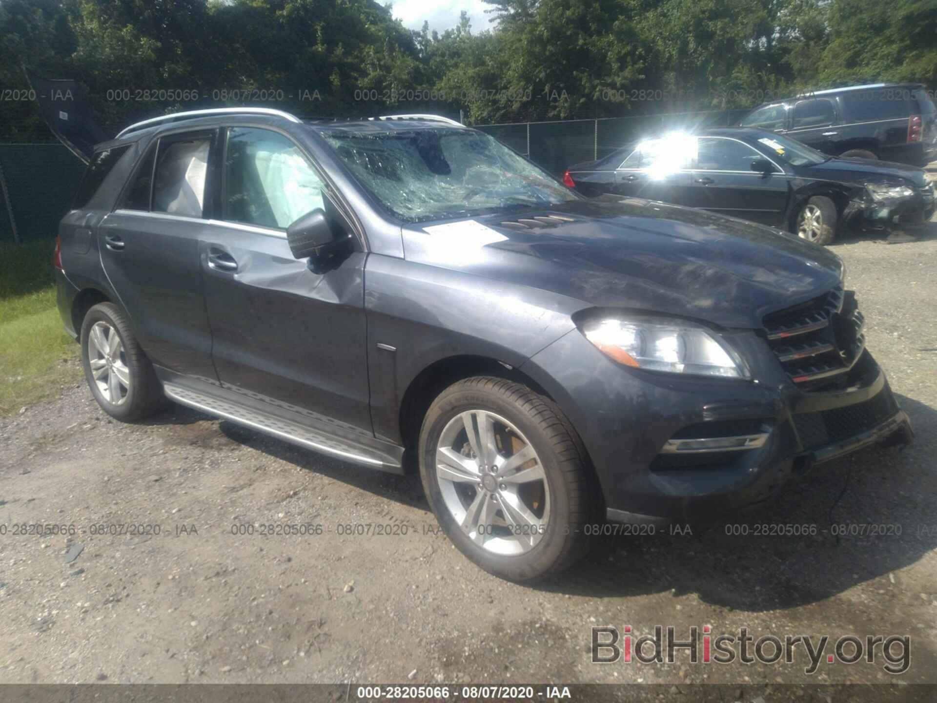 Photo 4JGDA2EB8CA025985 - MERCEDES-BENZ M-CLASS 2012