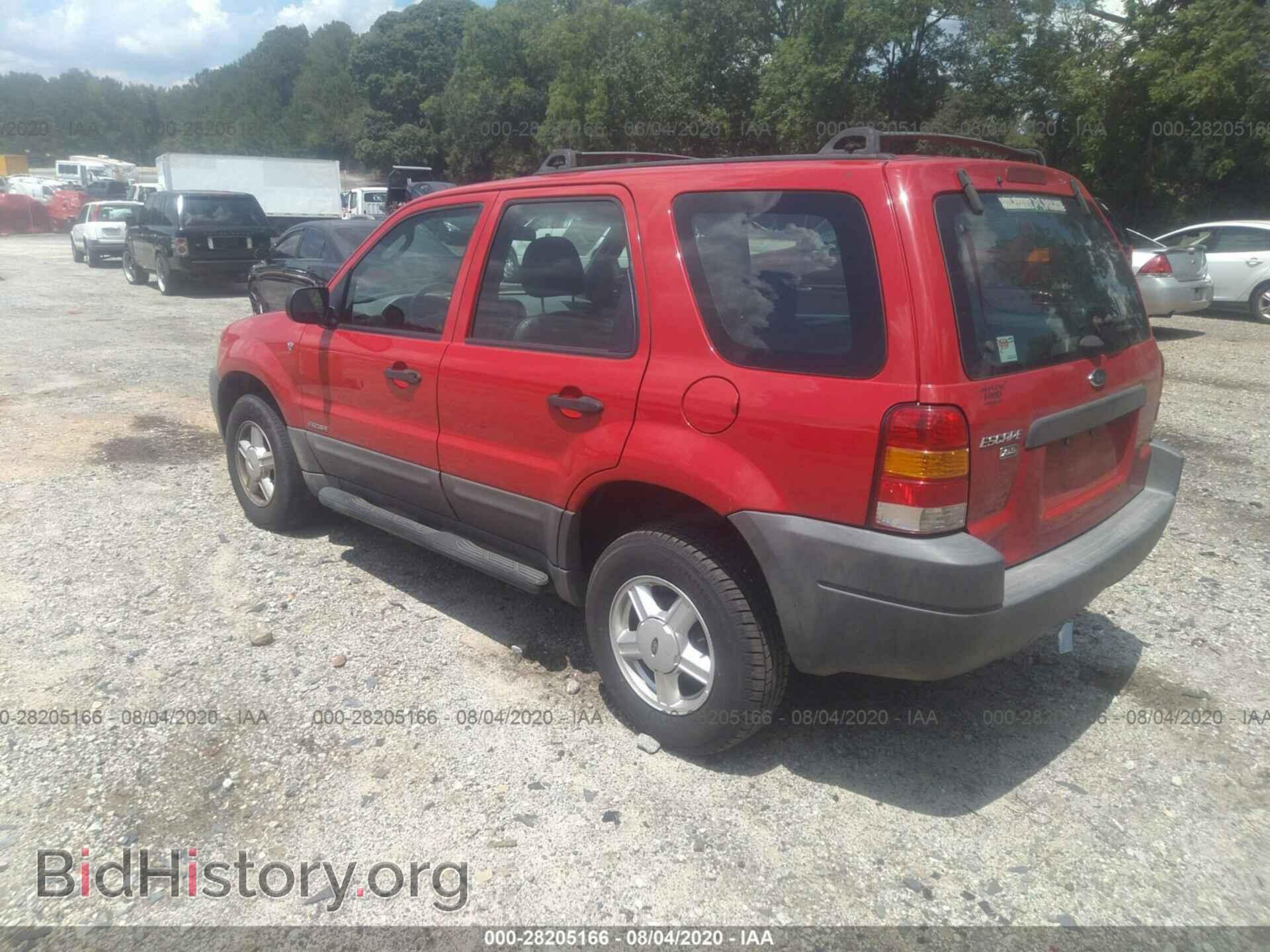 2002 FORD ESCAPE - VIN: 1FMYU01182KC84639 - Фото 3