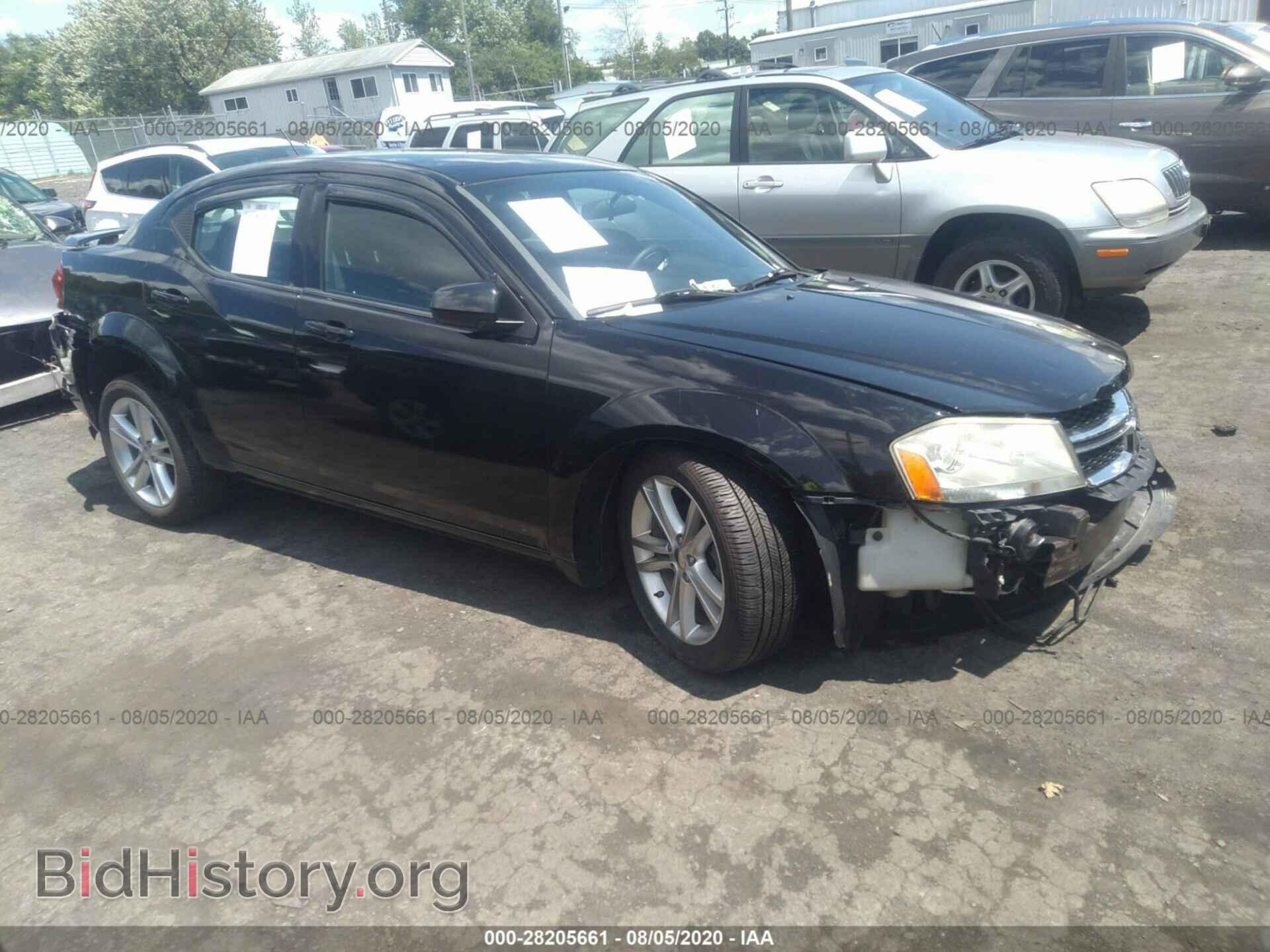 Photo 1C3CDZCBXCN228201 - DODGE AVENGER 2012