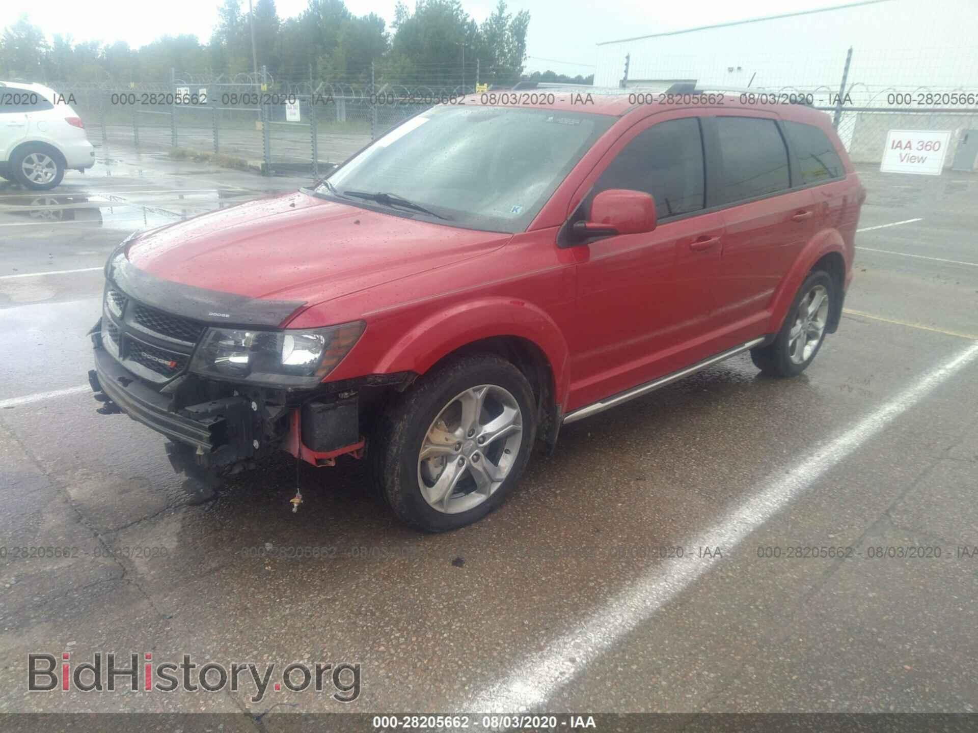 2017 DODGE JOURNEY - VIN: 3C4PDCGG2HT701855 - Фото 2